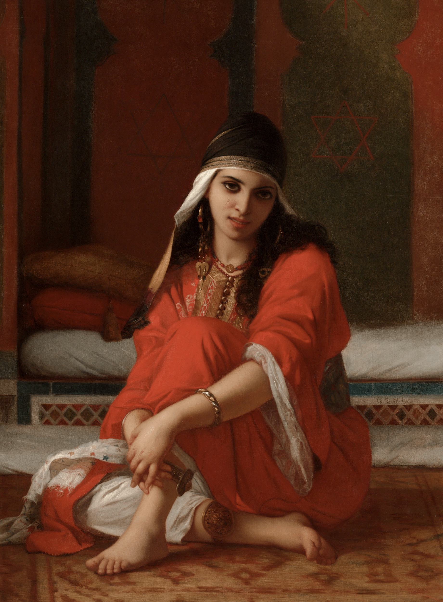 Young Girl From Tetouan, Morocco by Charles Landelle