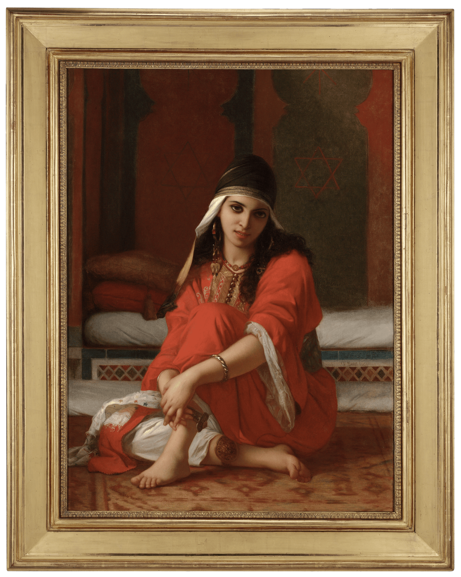 Young Girl From Tetouan, Morocco by Charles Landelle