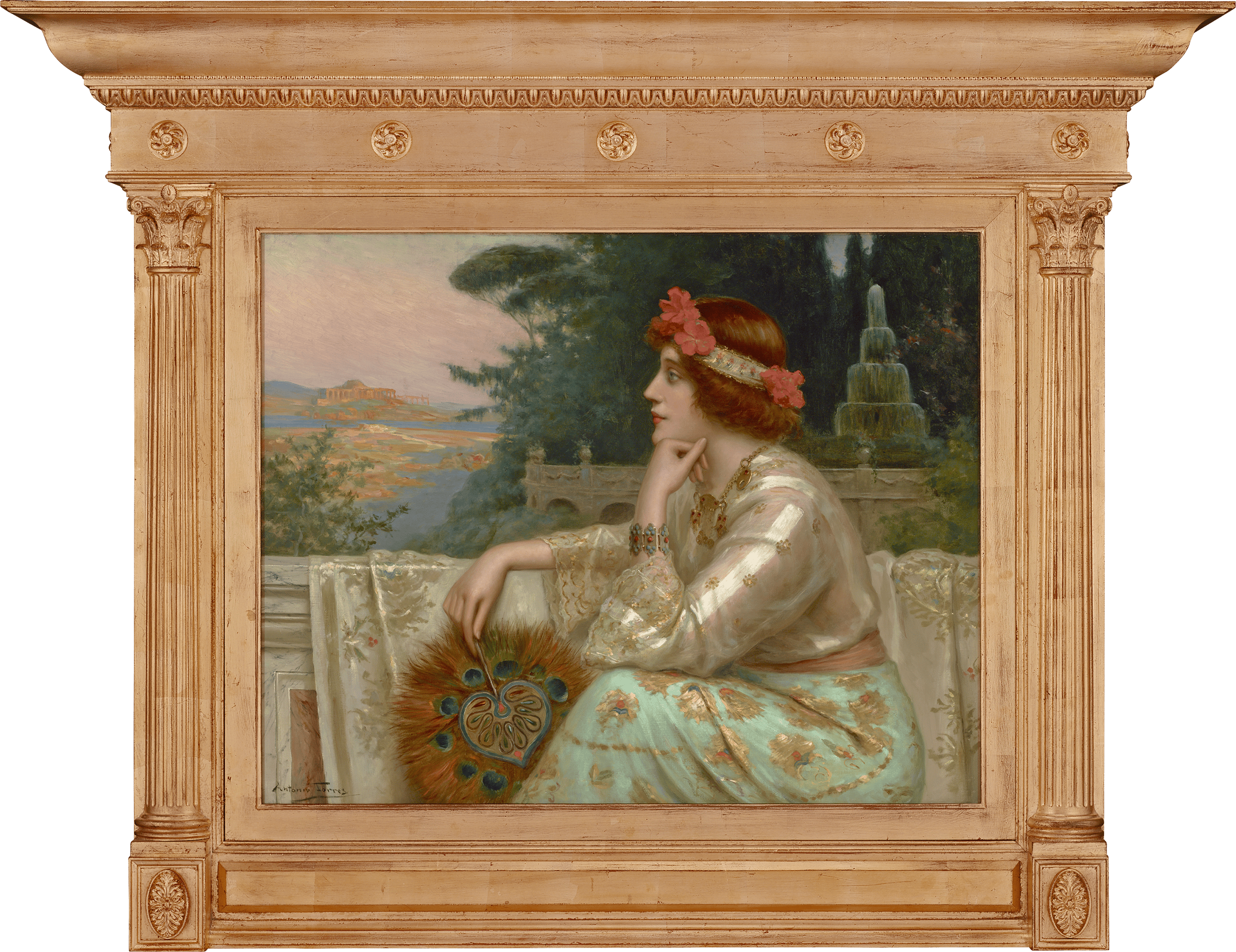 On the Terrace by Antonio Torres Fuster