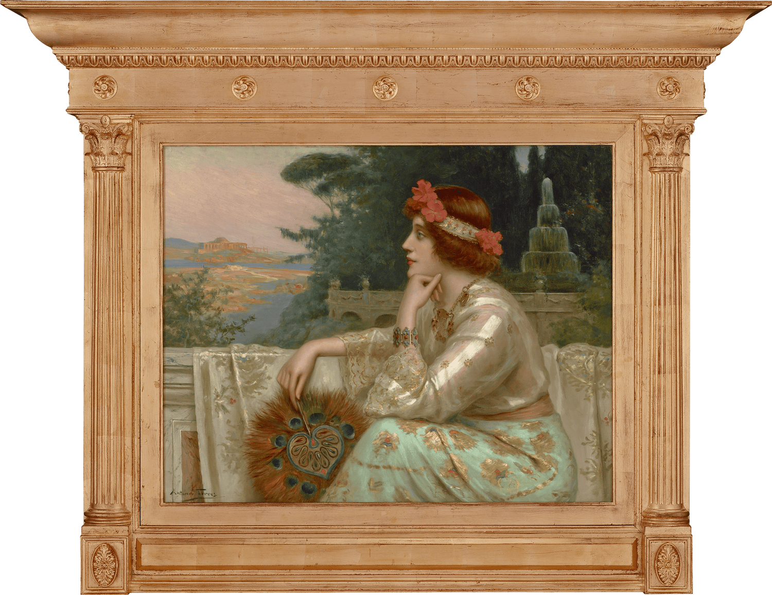 On the Terrace by Antonio Torres Fuster