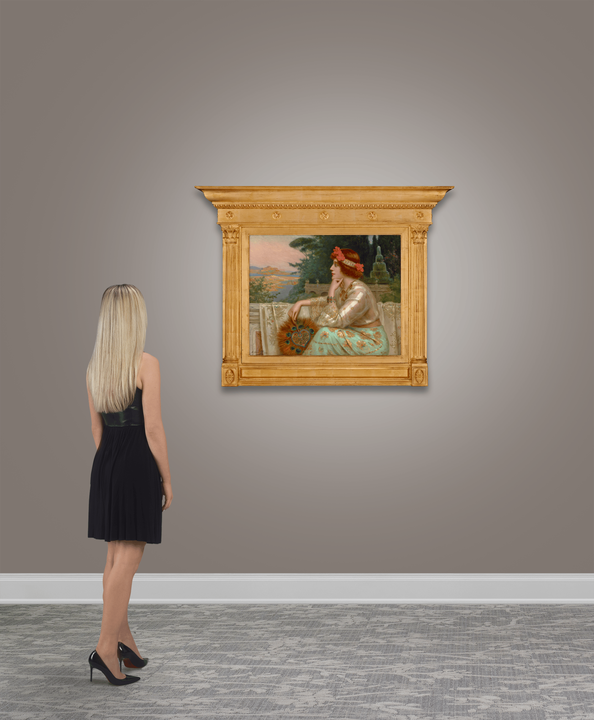 On the Terrace by Antonio Torres Fuster