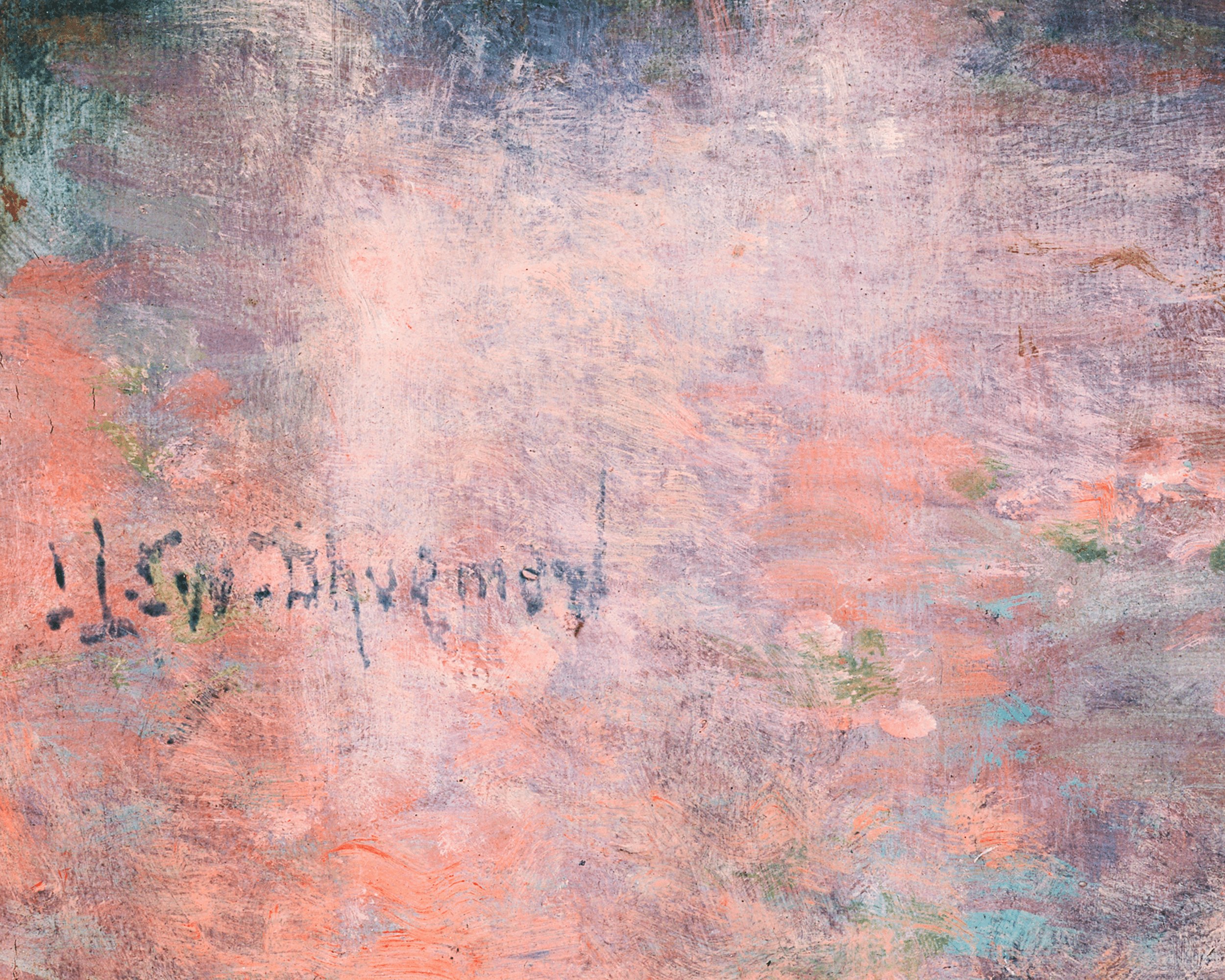 Les roses d'Ispahan by Lucien Lévy-Dhurmer