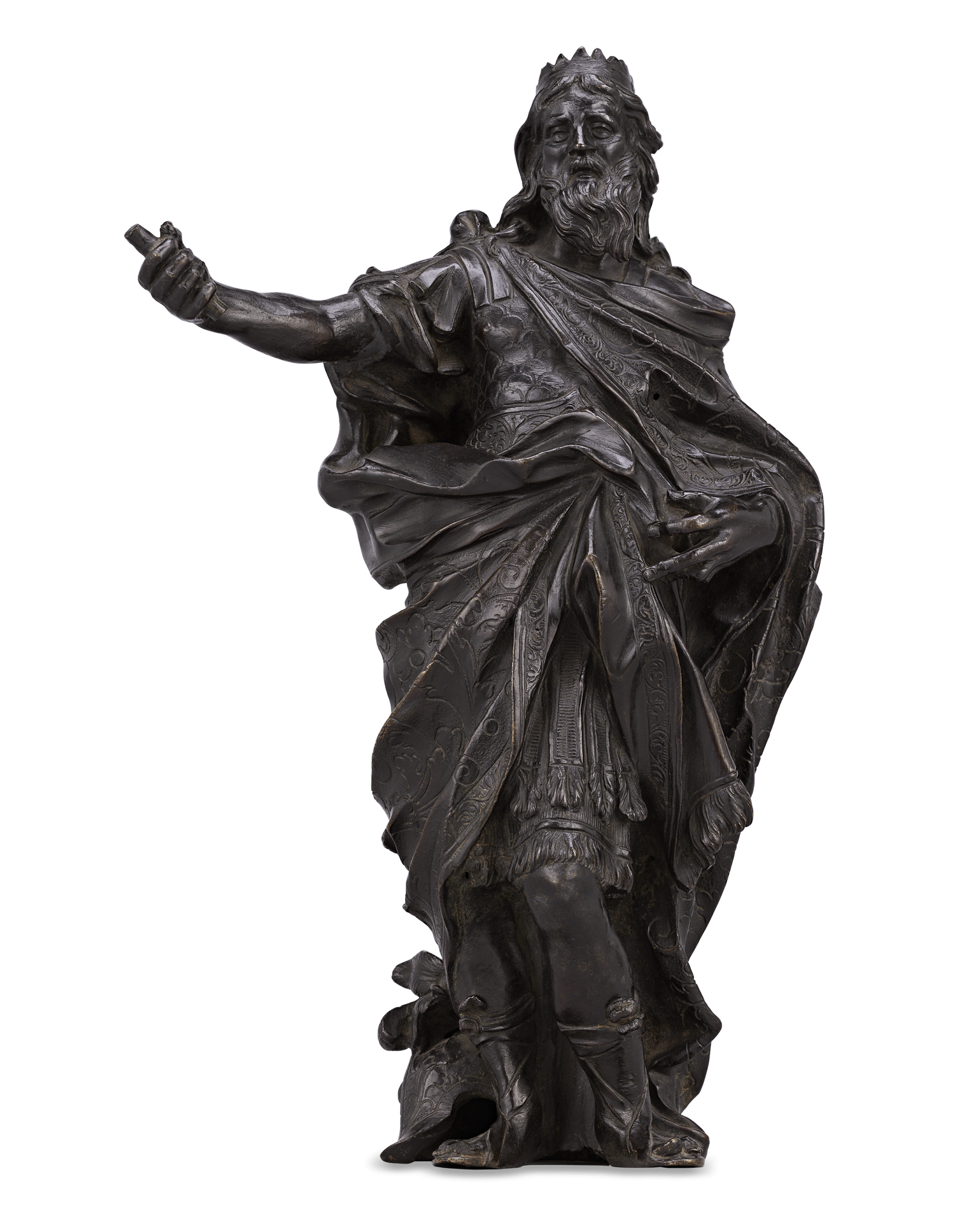 Bronze Statuette of Moses by Lorenzo Vaccaro