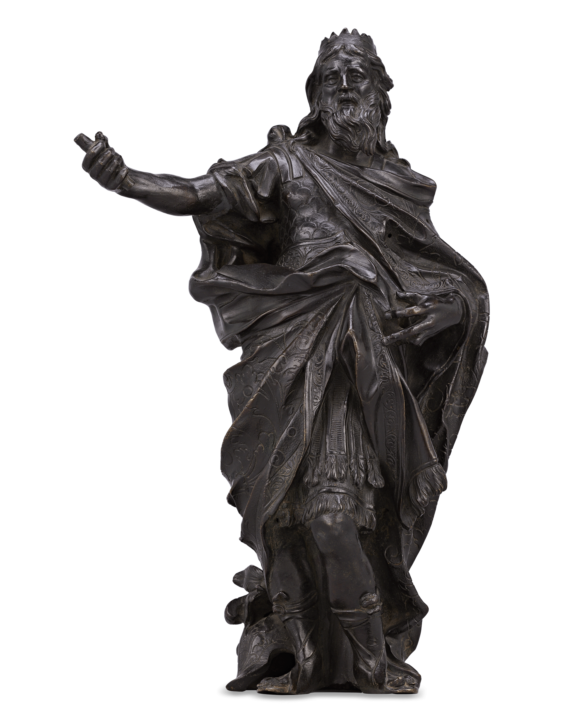 Bronze Statuette of Moses by Lorenzo Vaccaro | M.S. Rau Bronze Statuette of Moses by Lorenzo Vaccaro | M.S. Rau