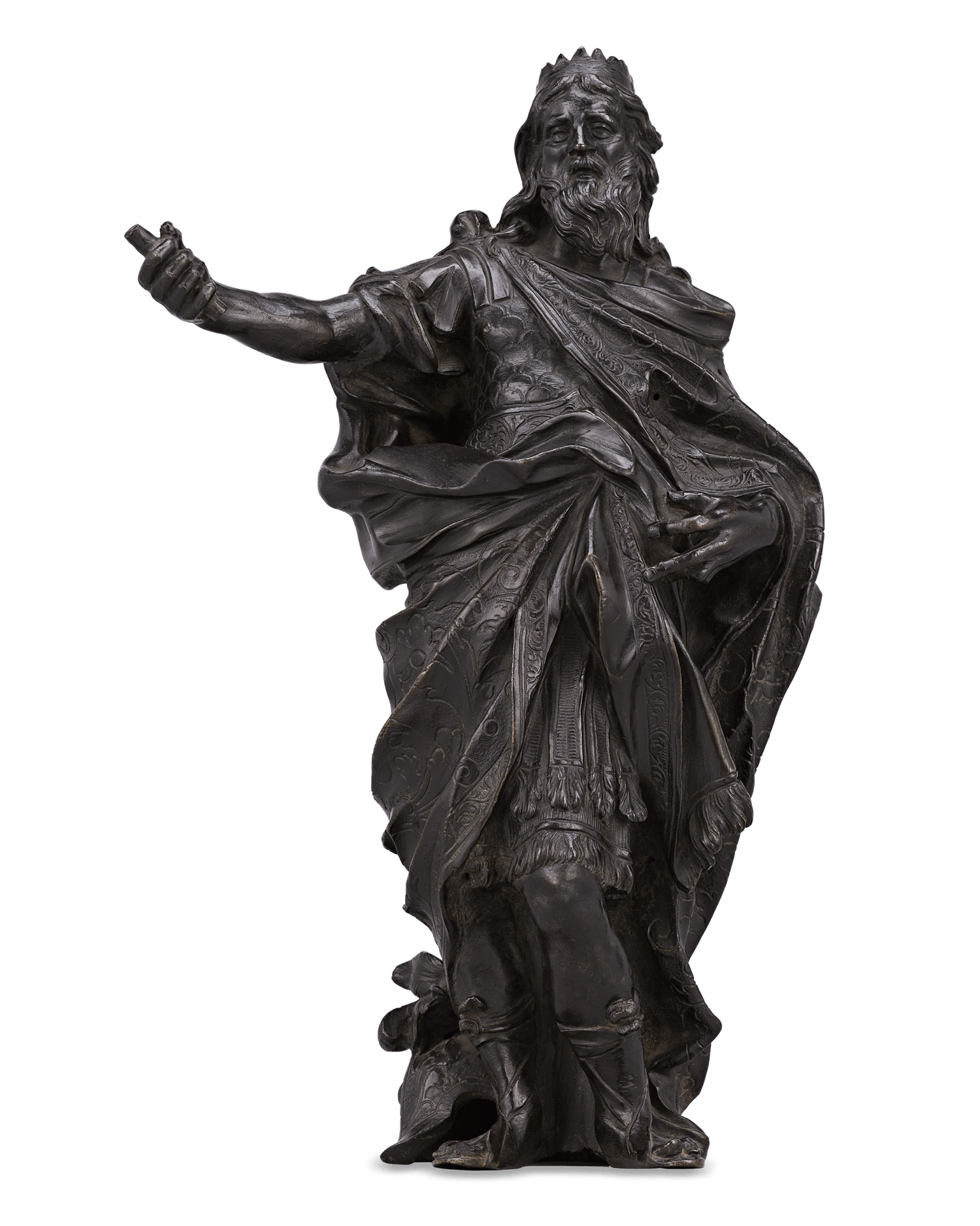 Bronze Statuette of Moses by Lorenzo Vaccaro