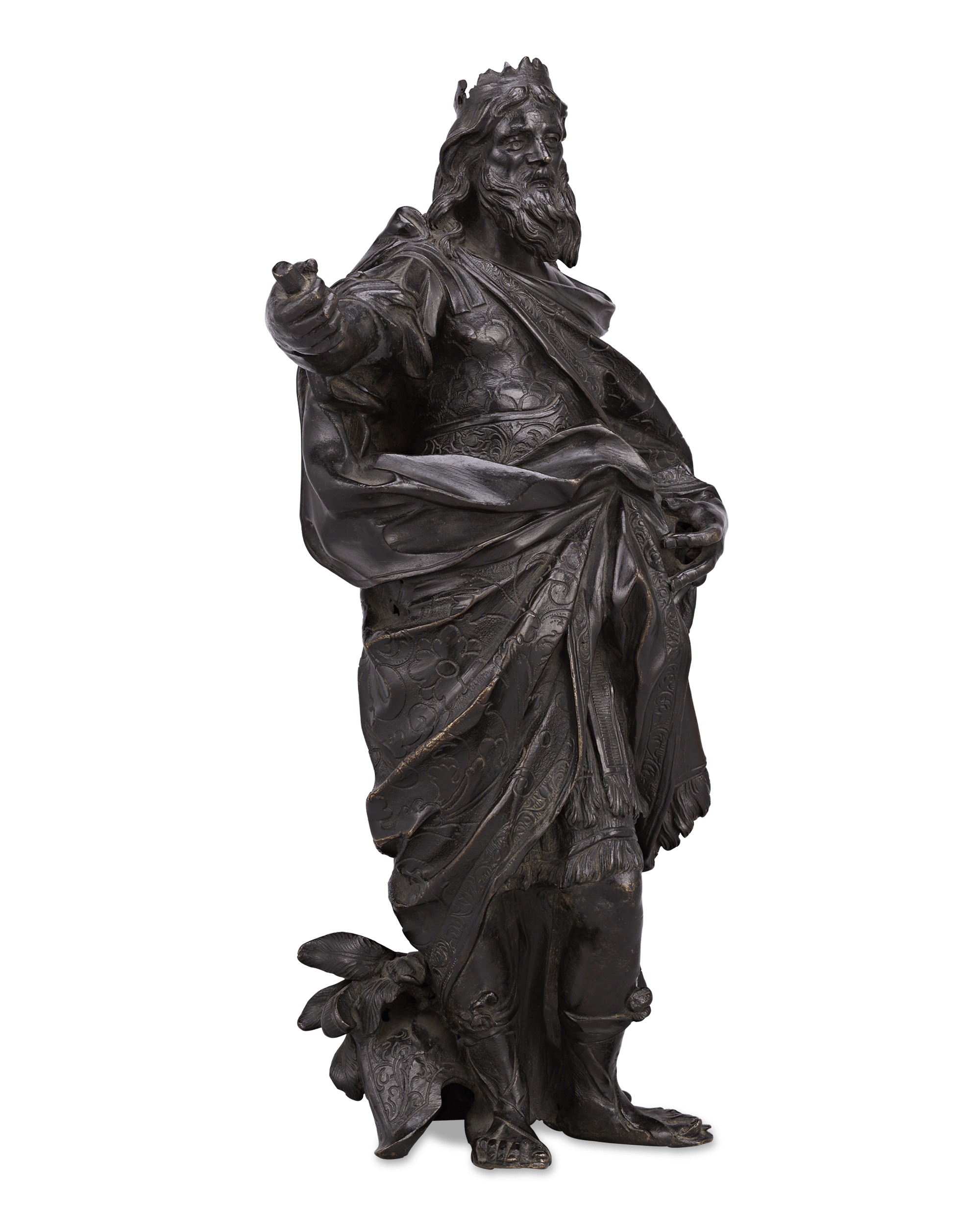 Bronze Statuette of Moses by Lorenzo Vaccaro