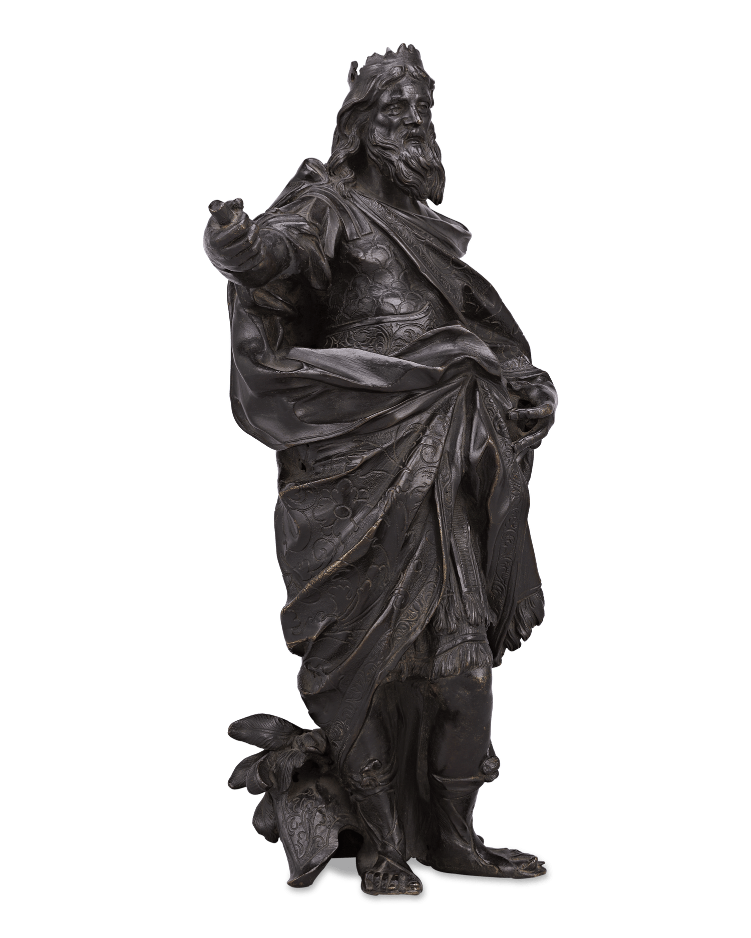 Bronze Statuette of Moses by Lorenzo Vaccaro