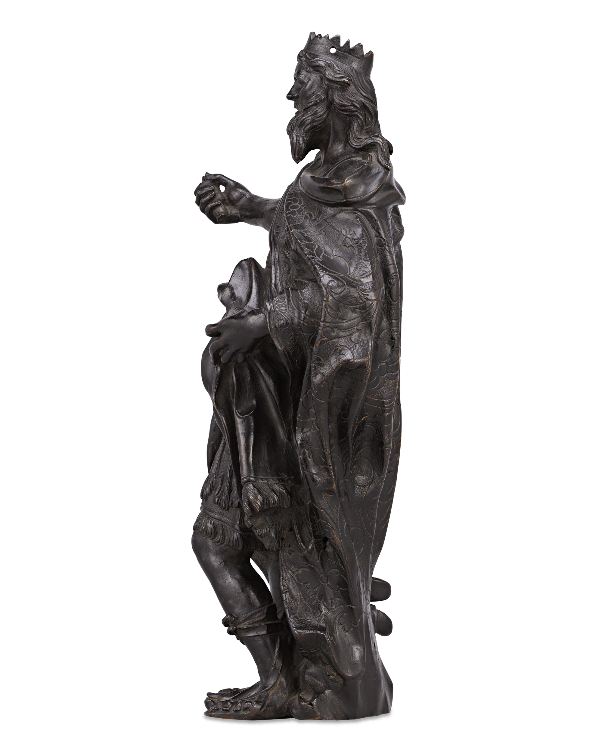 Bronze Statuette of Moses by Lorenzo Vaccaro