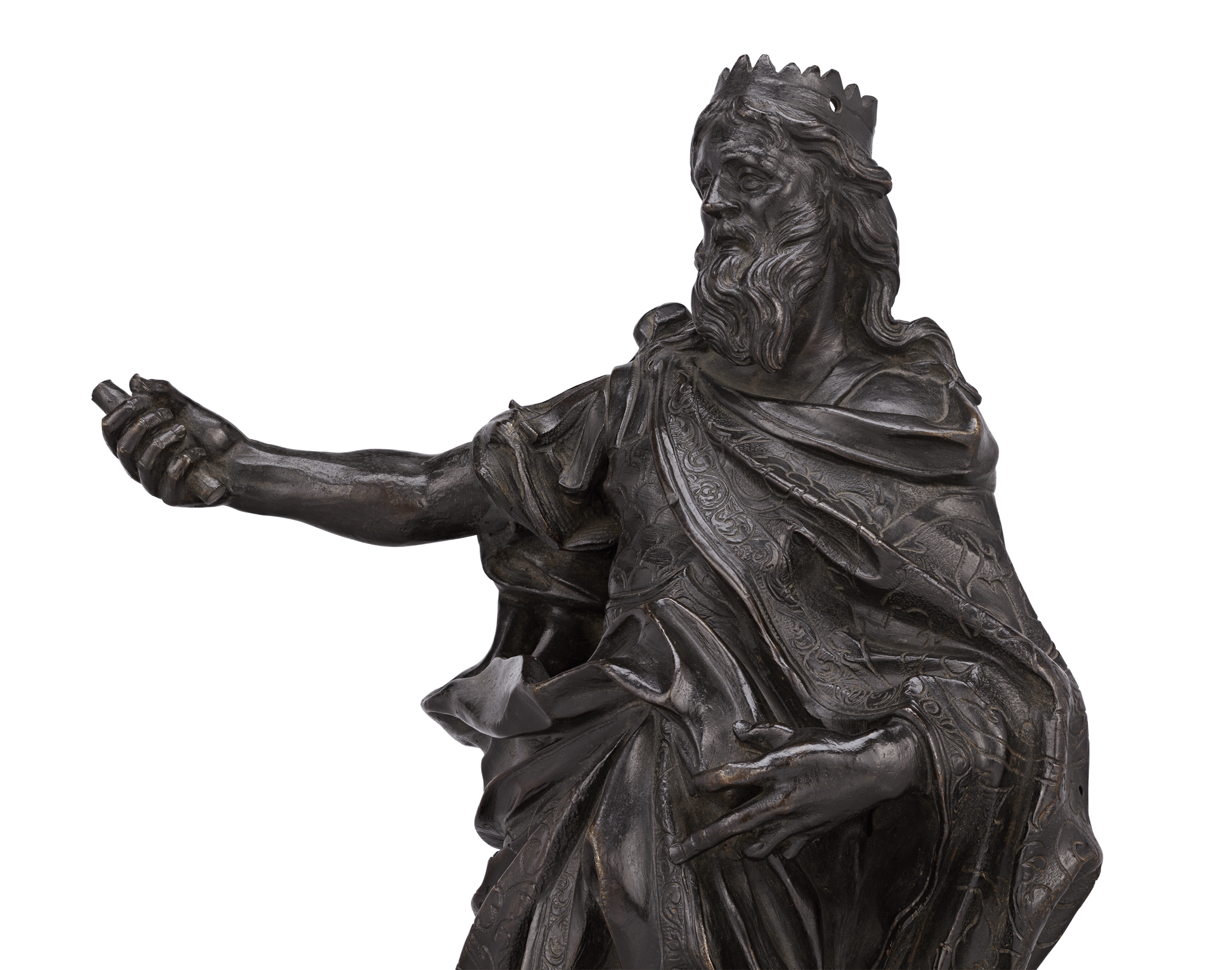 Bronze Statuette of Moses by Lorenzo Vaccaro