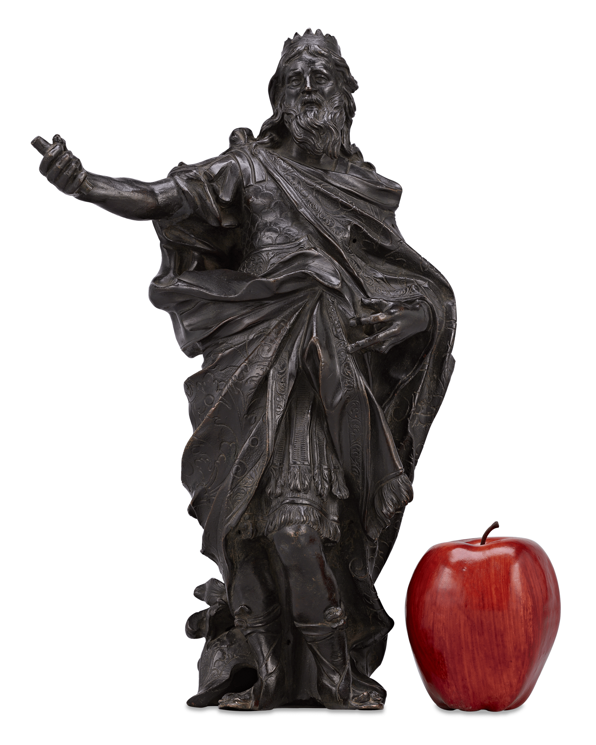 Bronze Statuette of Moses by Lorenzo Vaccaro