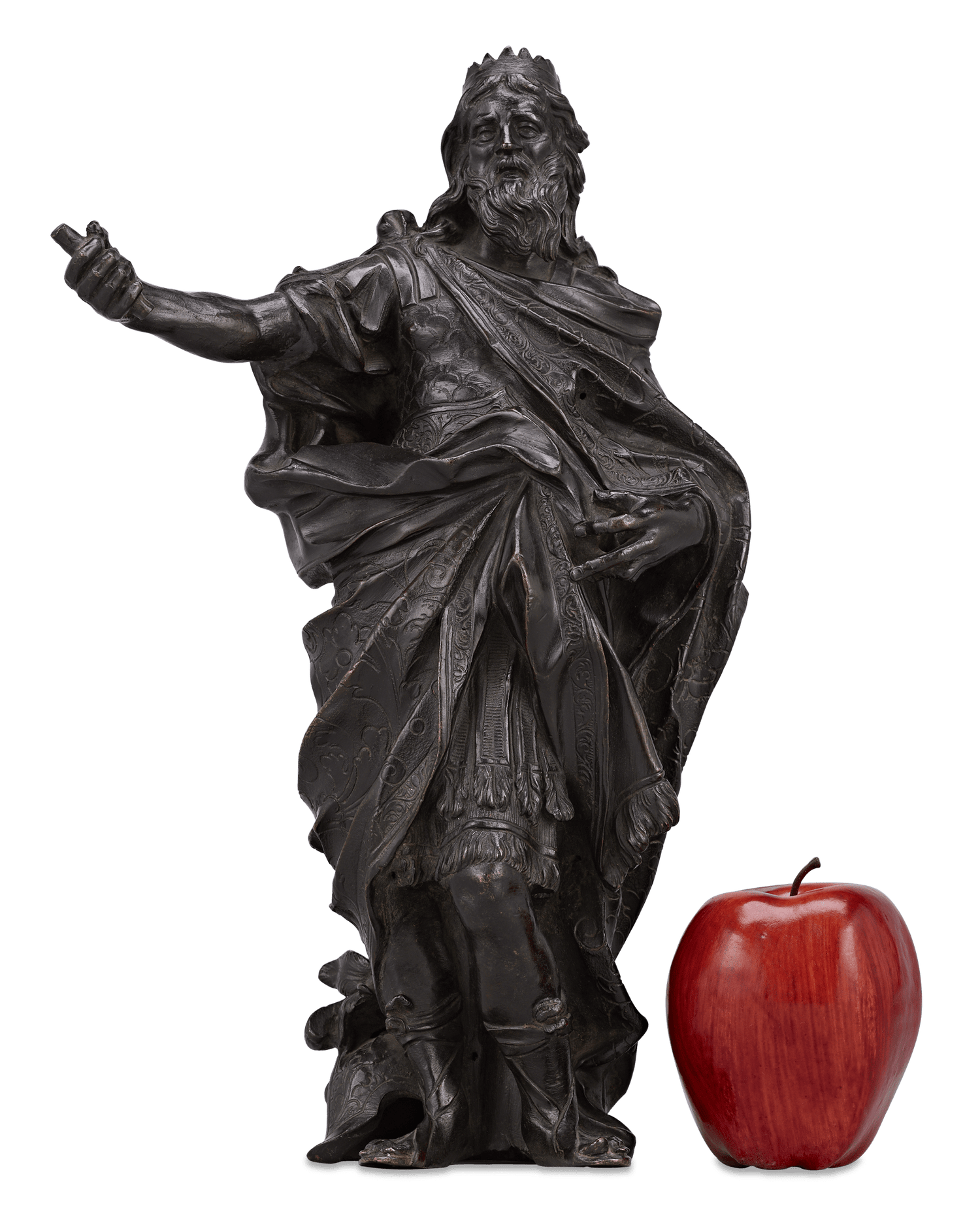 Bronze Statuette of Moses by Lorenzo Vaccaro