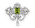 Tiffany & Co. Peridot Pendant Brooch