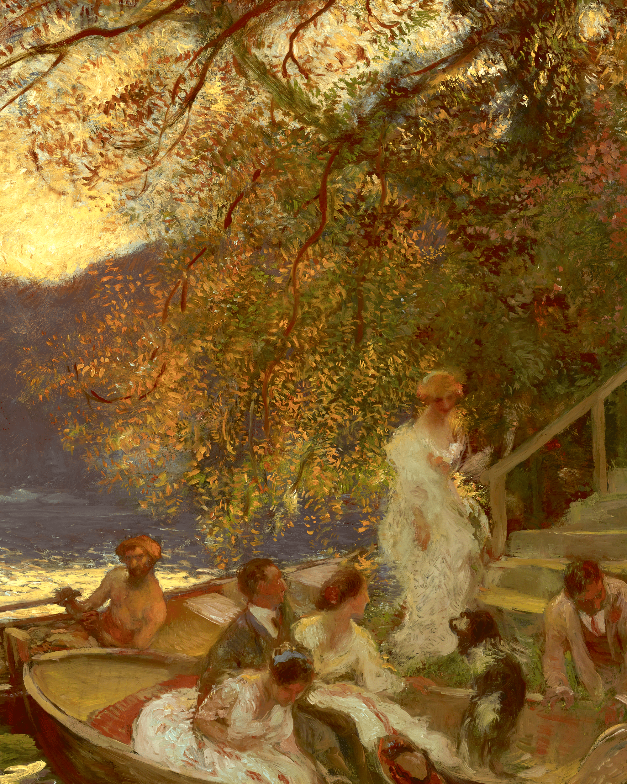 L’embarquement by Gaston La Touche