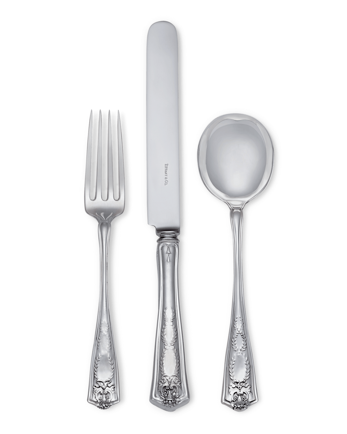 Winthrop Silver Flatware Service by Tiffany & Co.