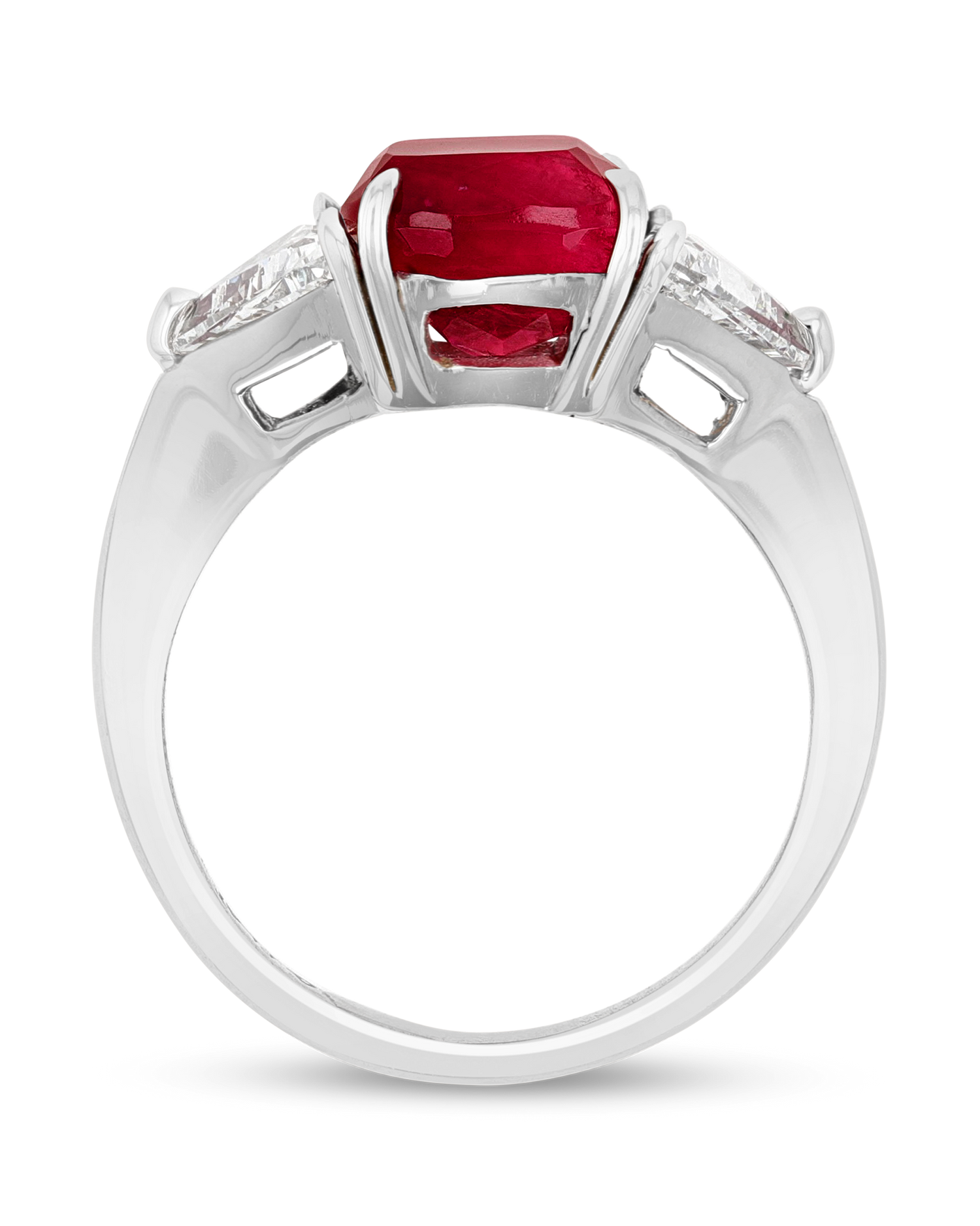 Red Emerald Ring, 2.23 Carats