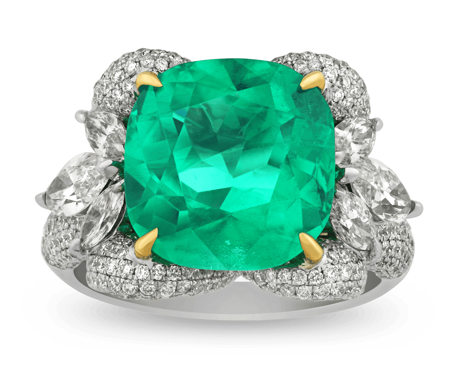 Russian Emerald Ring, 6.29 Carats