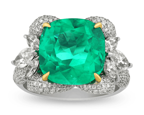 Russian Emerald Ring, 6.29 Carats