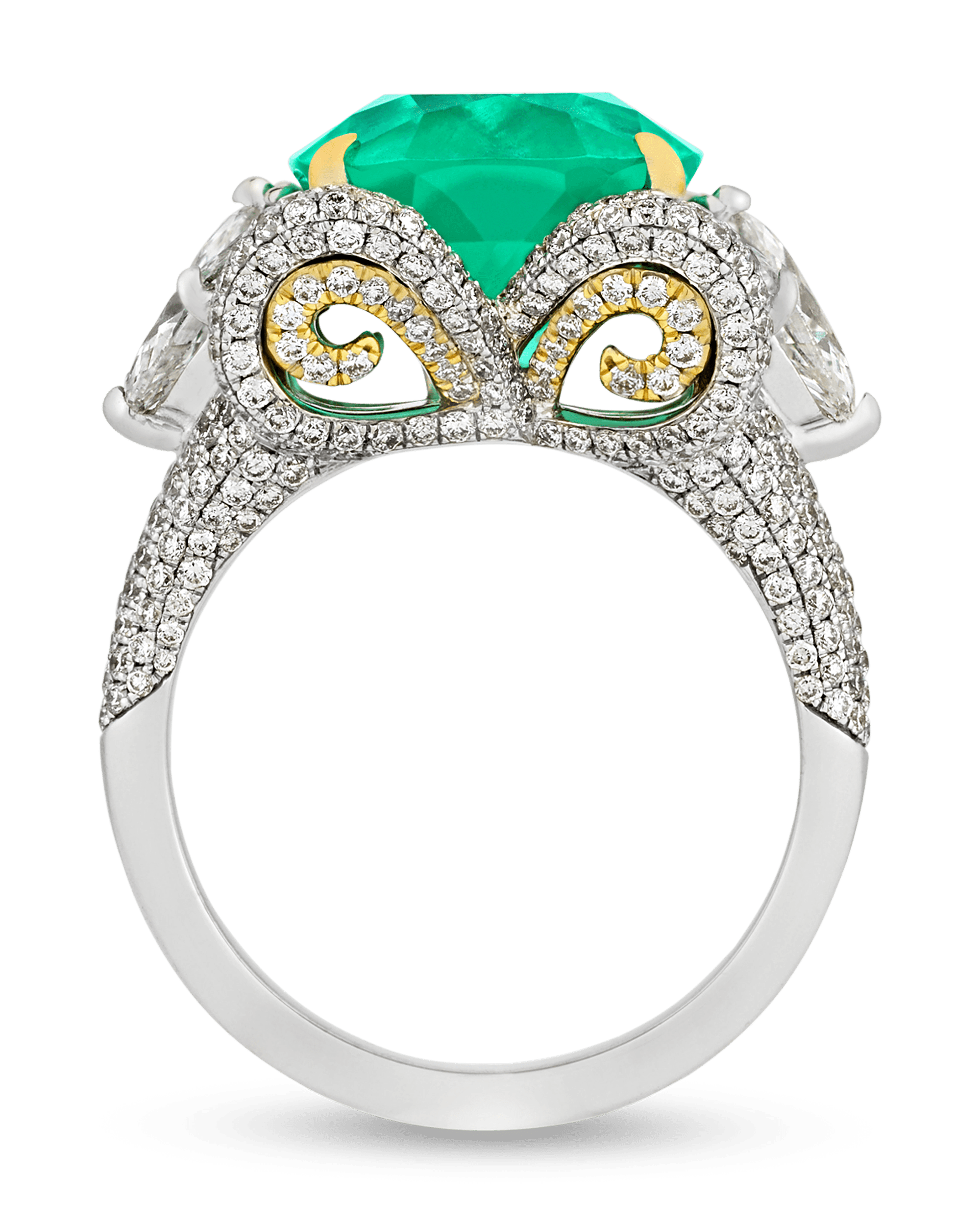Russian Emerald Ring, 6.29 Carats