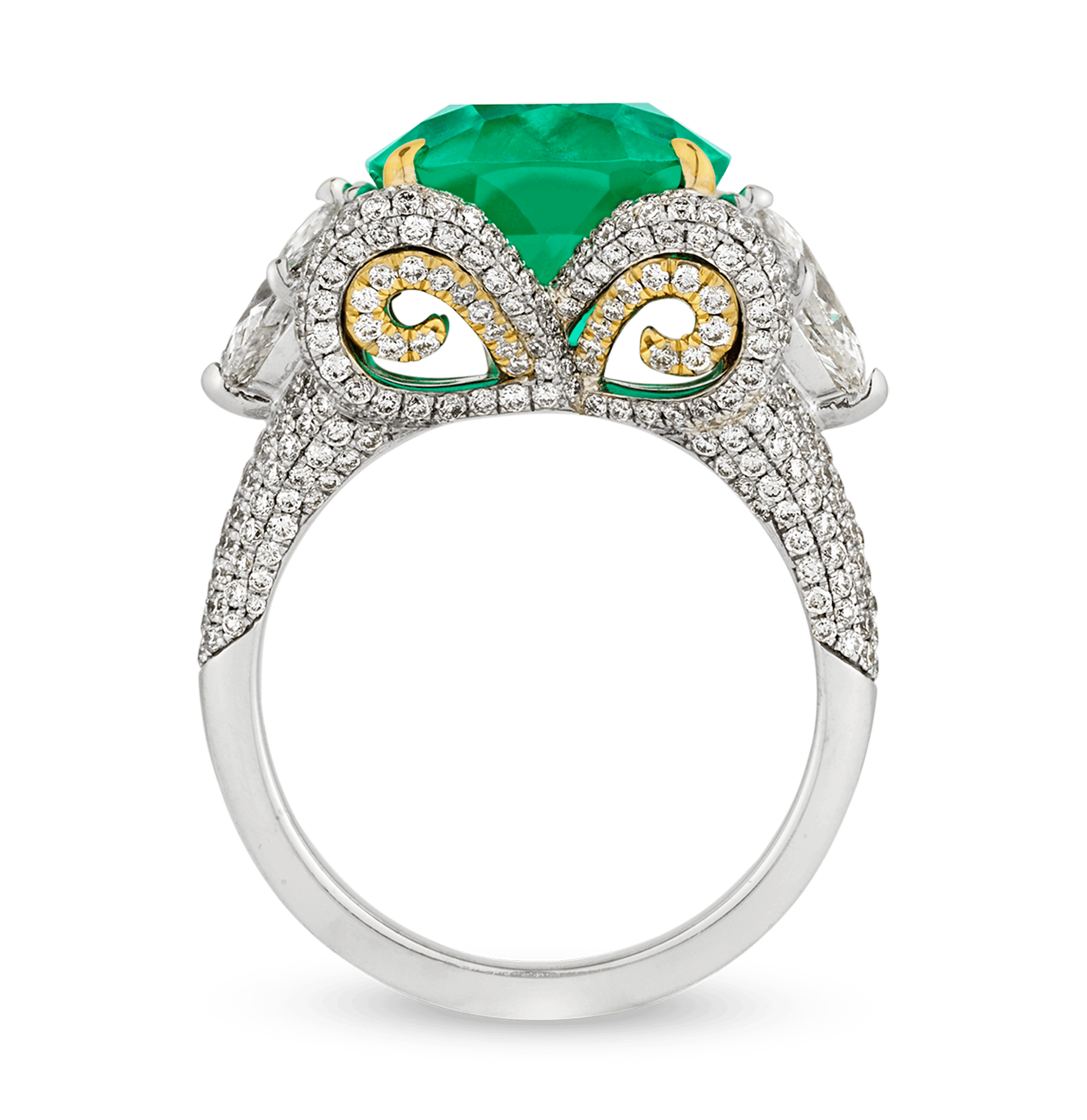 Russian Emerald Ring, 6.29 Carats