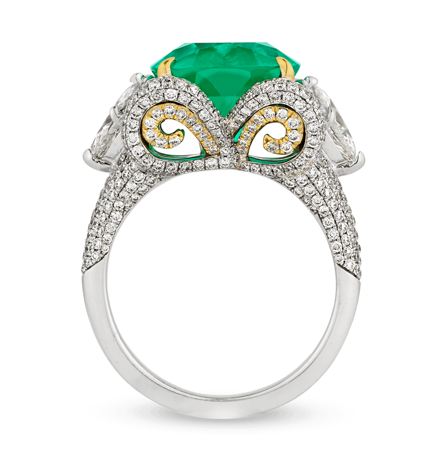 Russian Emerald Ring, 6.29 Carats