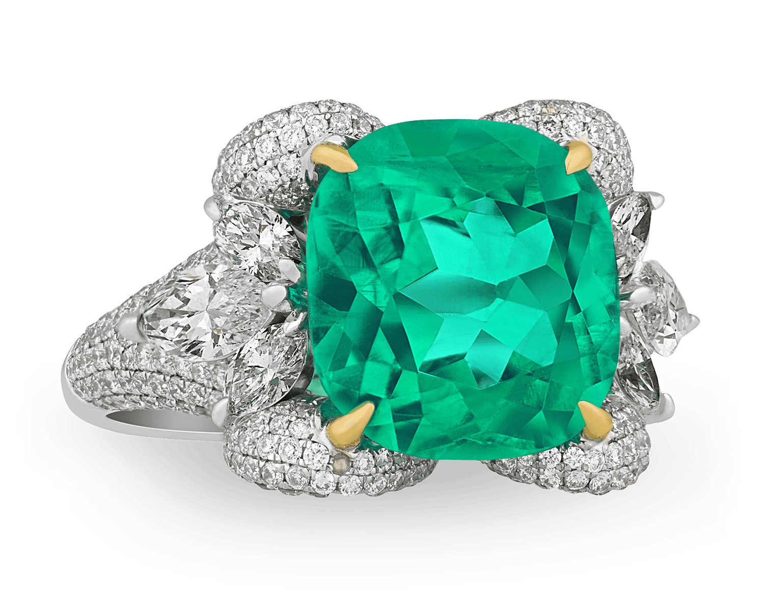 Russian Emerald Ring, 6.29 Carats