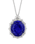 Tanzanite Pendant Necklace, 88.00 Carats