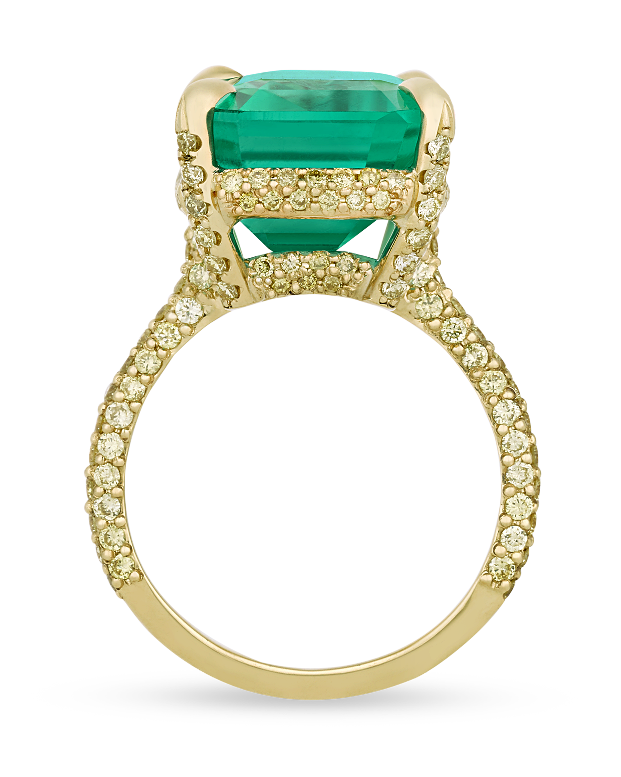 Colombian Emerald Ring, 13.67 Carats