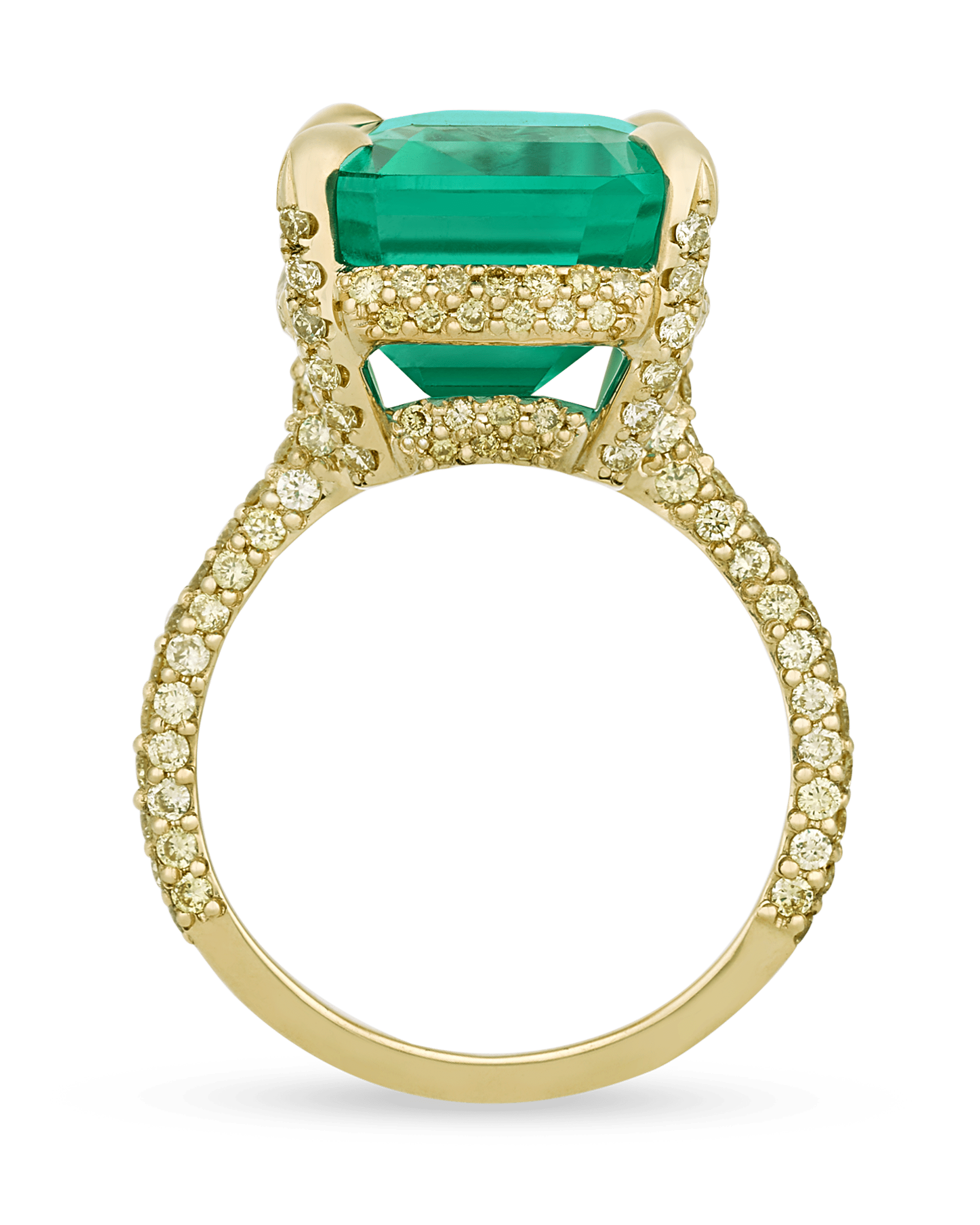 Colombian Emerald Ring, 13.67 Carats