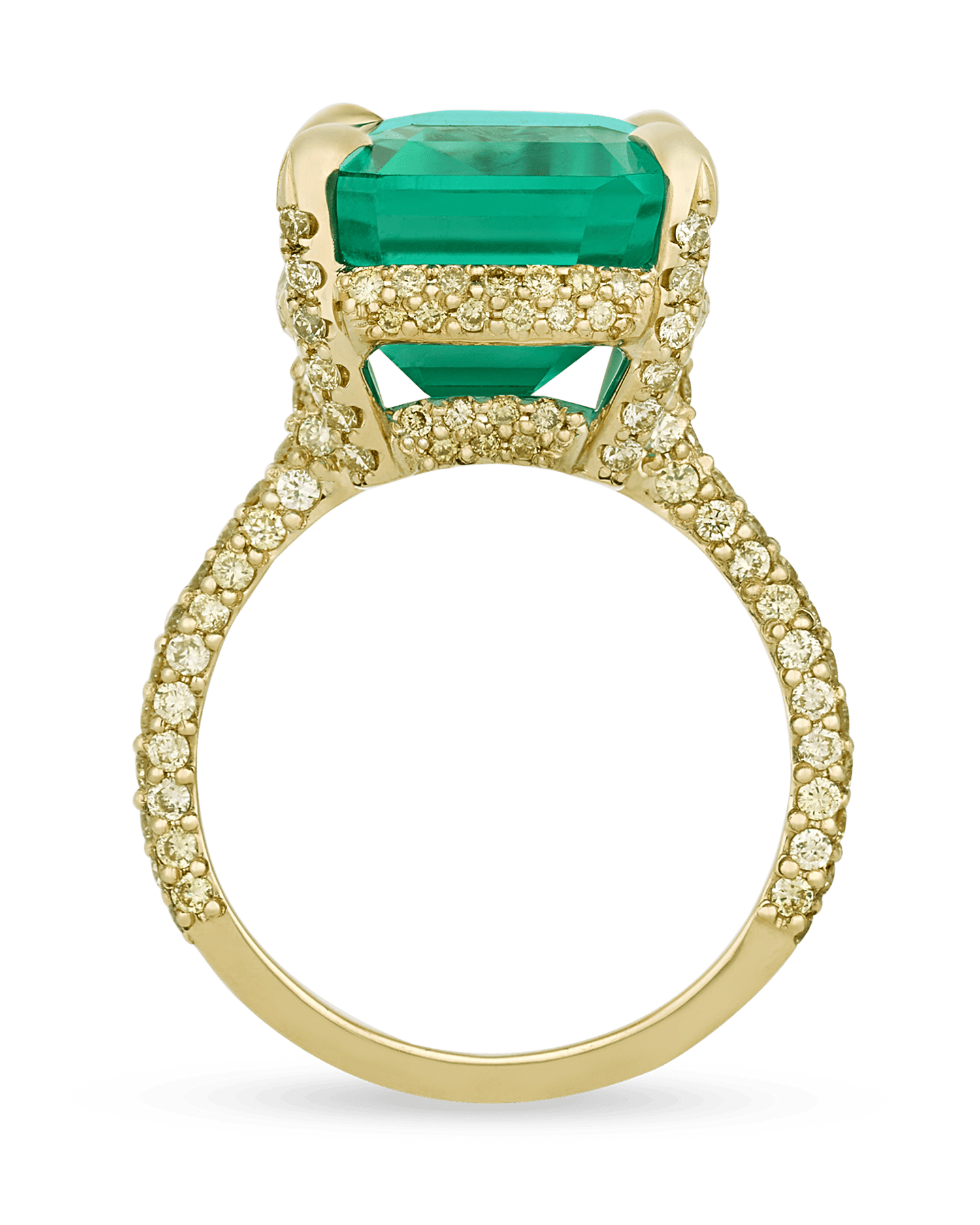 Colombian Emerald Ring, 13.67 Carats