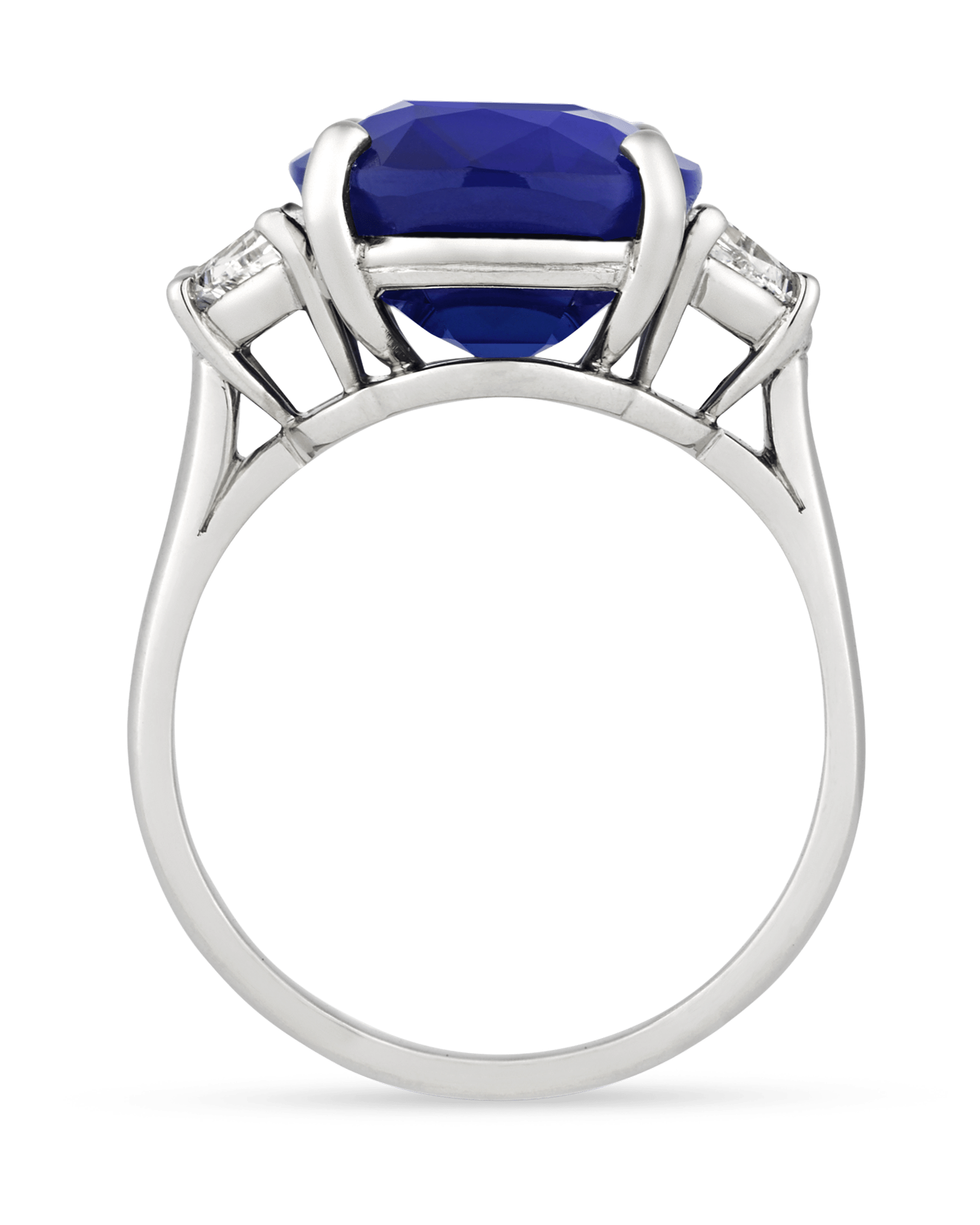 Oscar Heyman Untreated Ceylon Sapphire Ring, 8.53 Carats