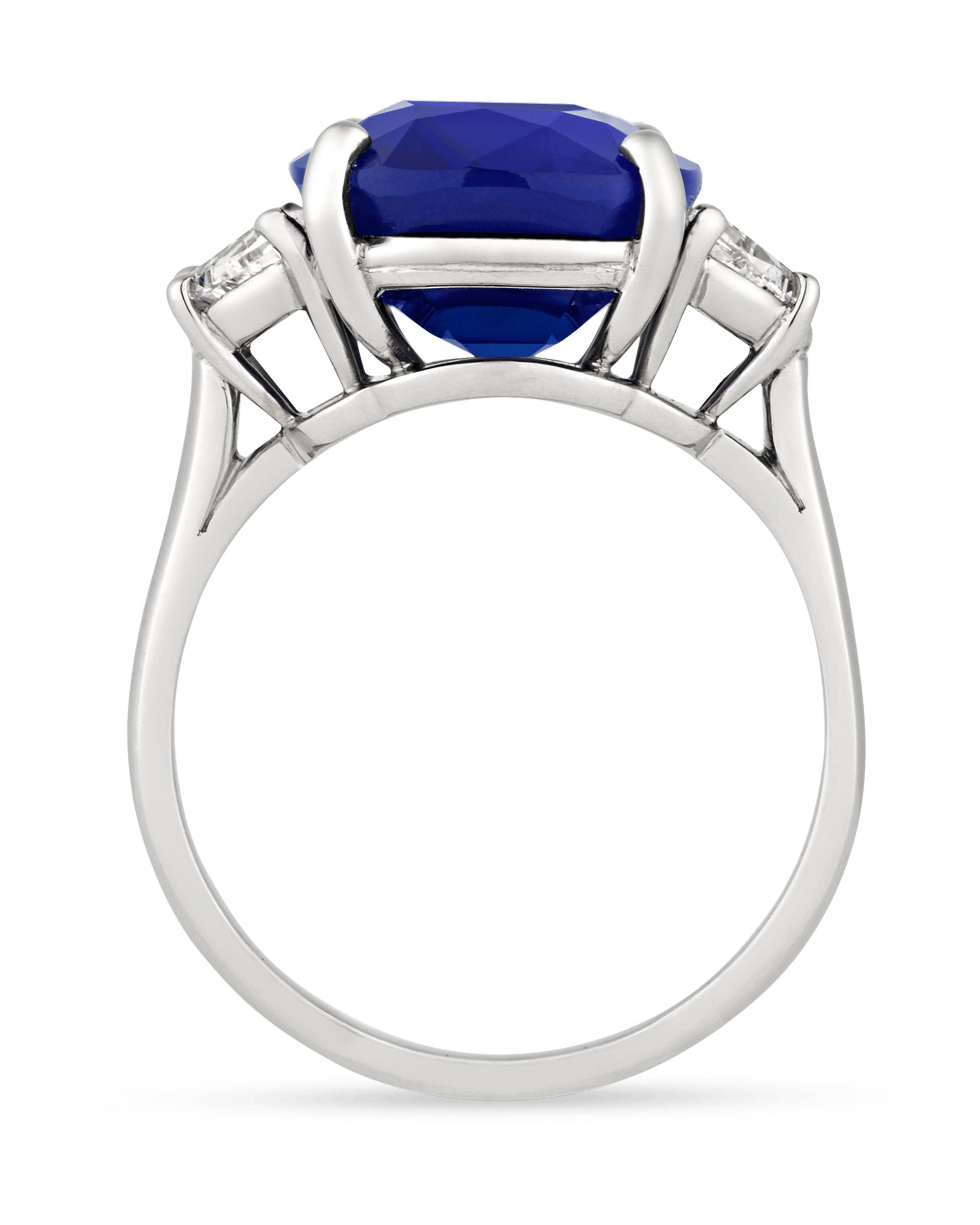 Oscar Heyman Untreated Ceylon Sapphire Ring, 8.53 Carats