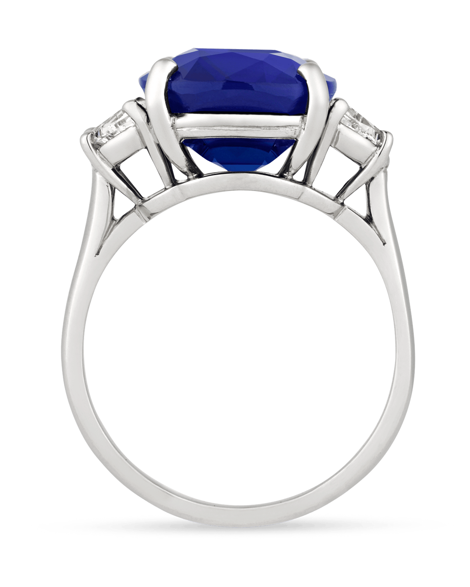 Oscar Heyman Untreated Ceylon Sapphire Ring, 8.53 Carats