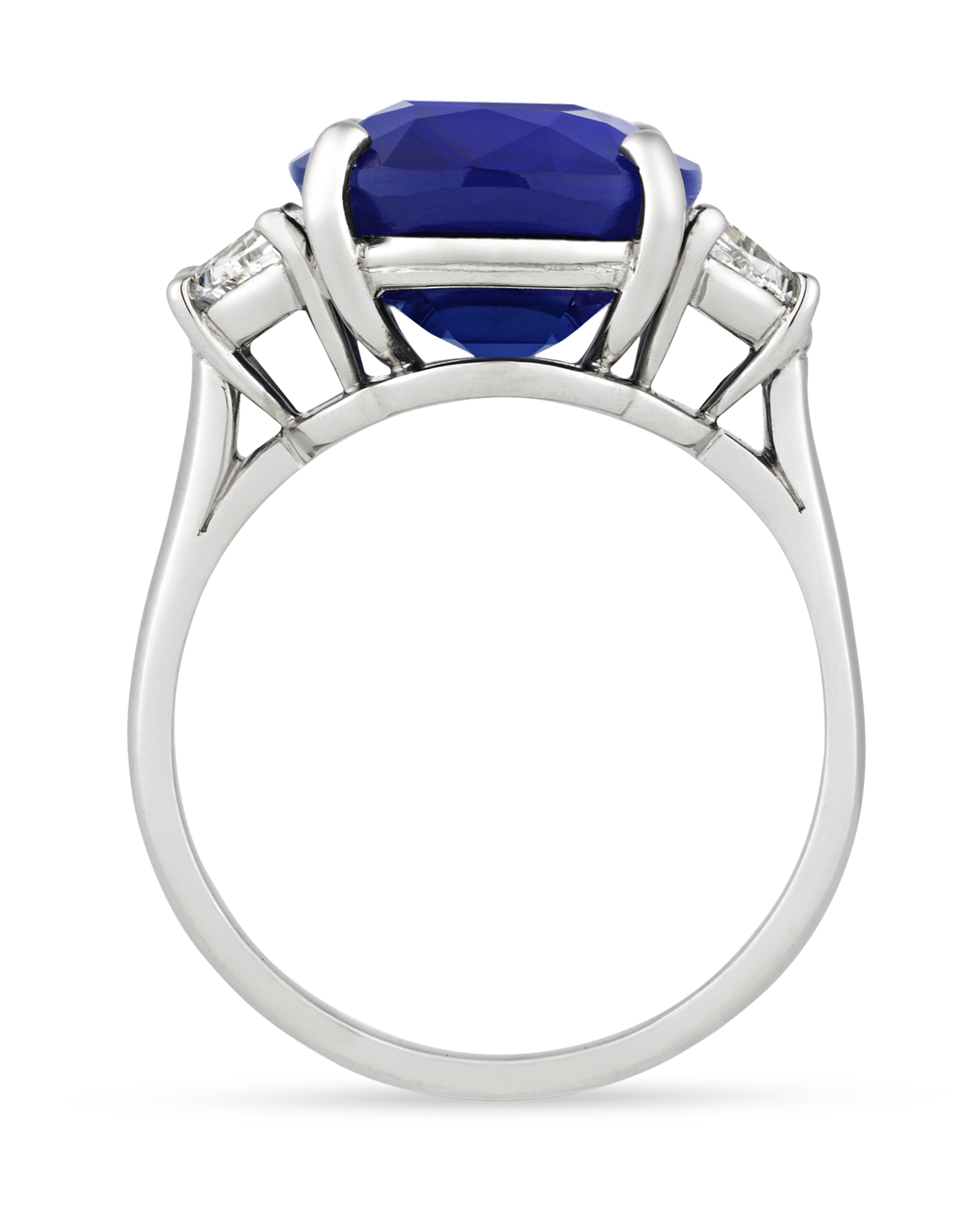 Oscar Heyman Untreated Ceylon Sapphire Ring, 8.53 Carats