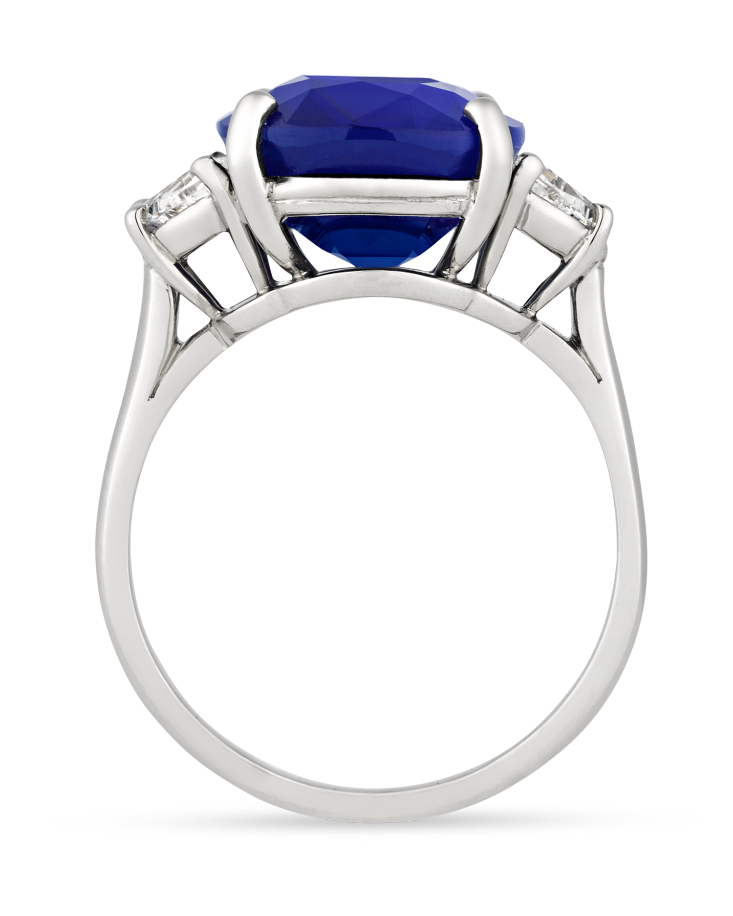 Oscar Heyman Untreated Ceylon Sapphire Ring, 8.53 Carats