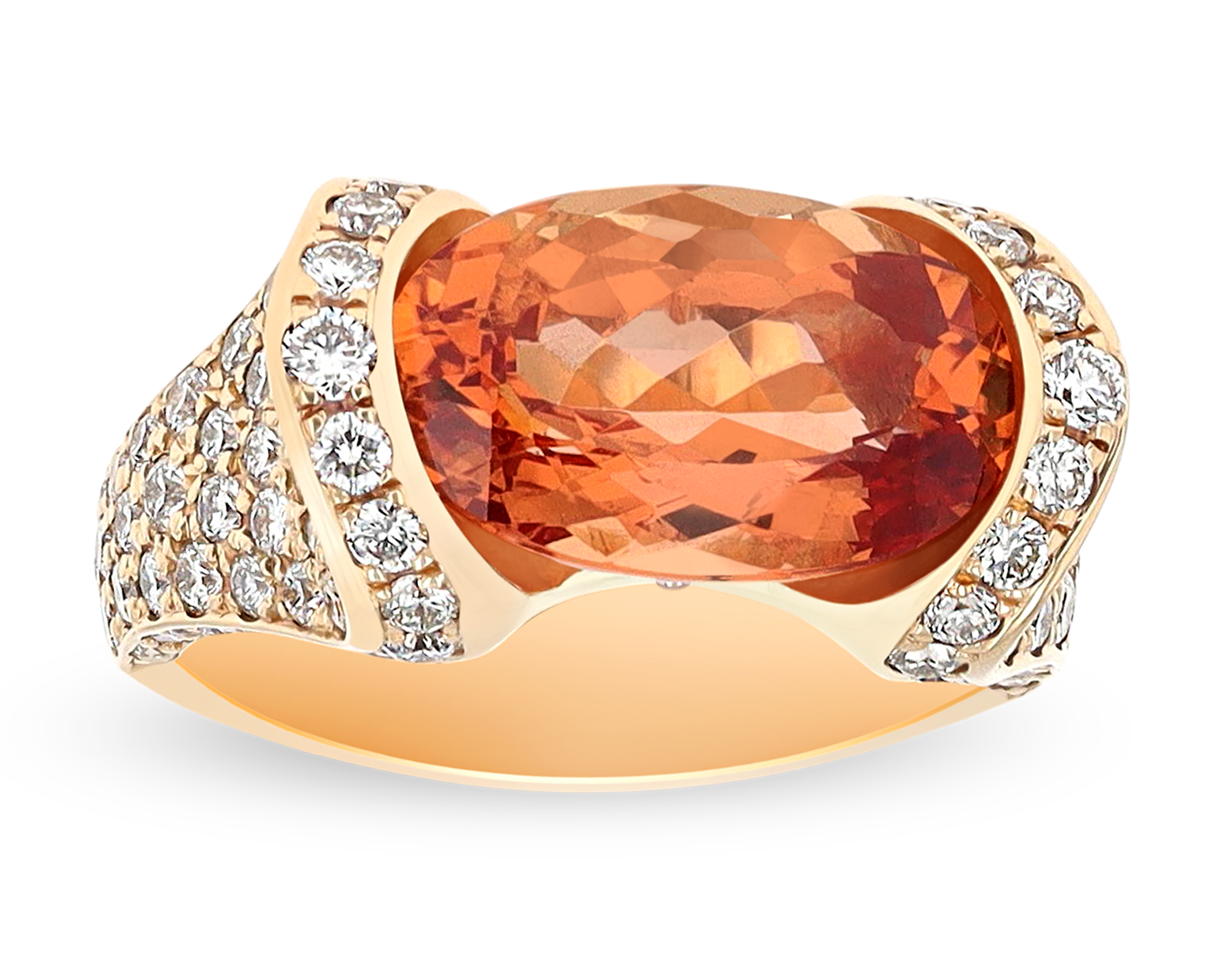 Tamara Comolli Imperial Topaz Ring, 6.43 Carats