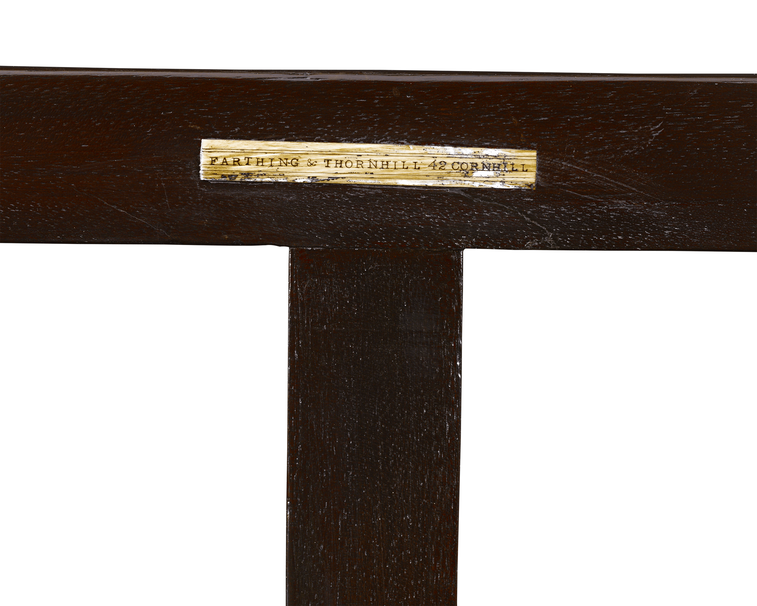 Mahogany Folio Stand by Farthing and Thornhill