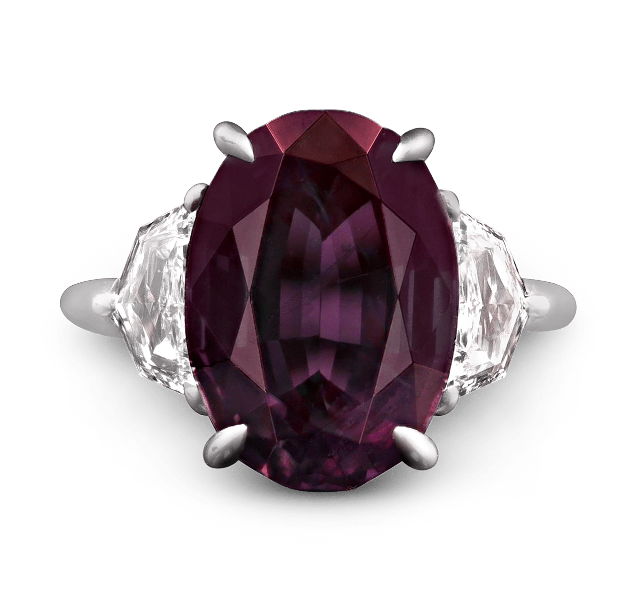 Color-Change Brazilian Alexandrite Ring, 11.02 Carats