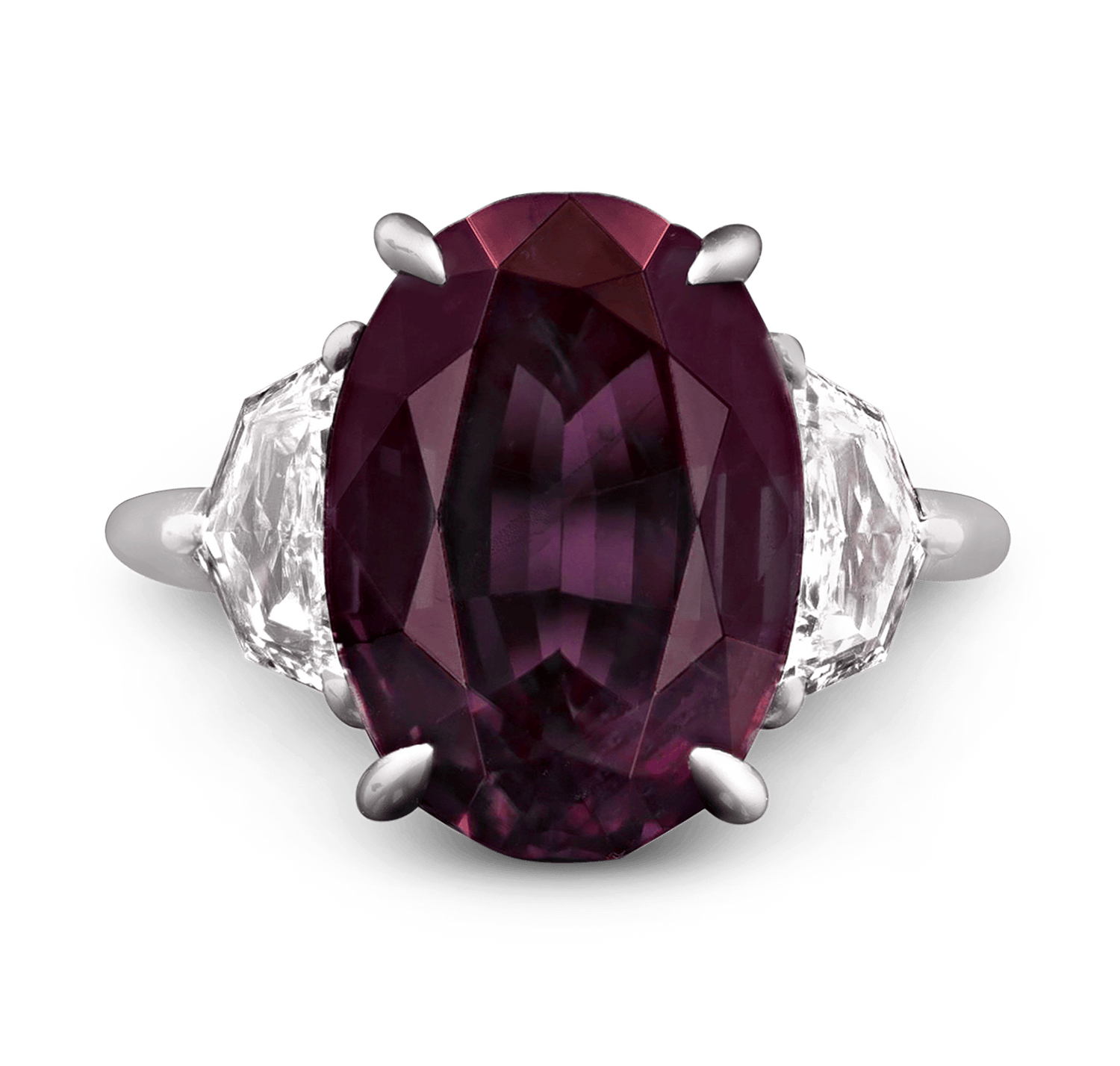 Color-Change Brazilian Alexandrite Ring, 11.02 Carats