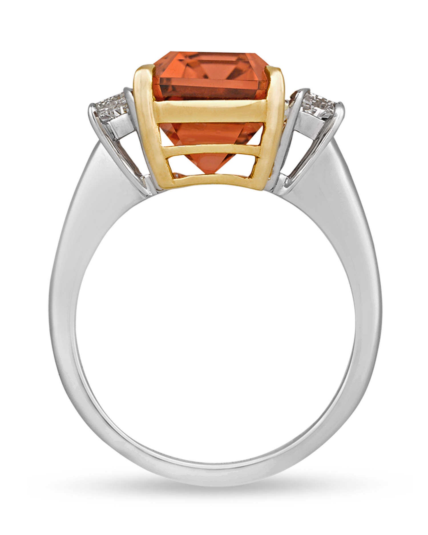 Peach Tourmaline Ring, 10.79 Carats