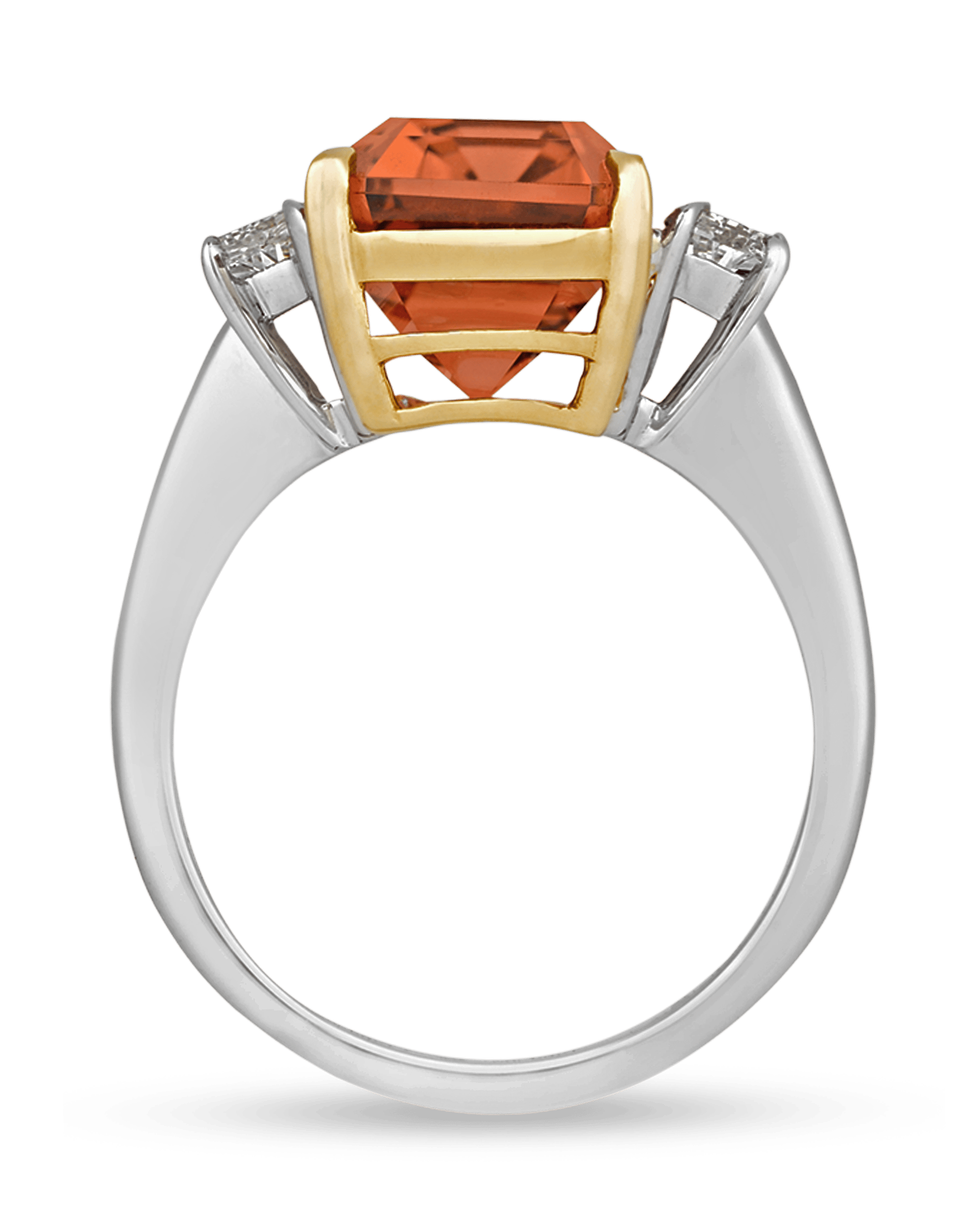 Peach Tourmaline Ring, 10.79 Carats