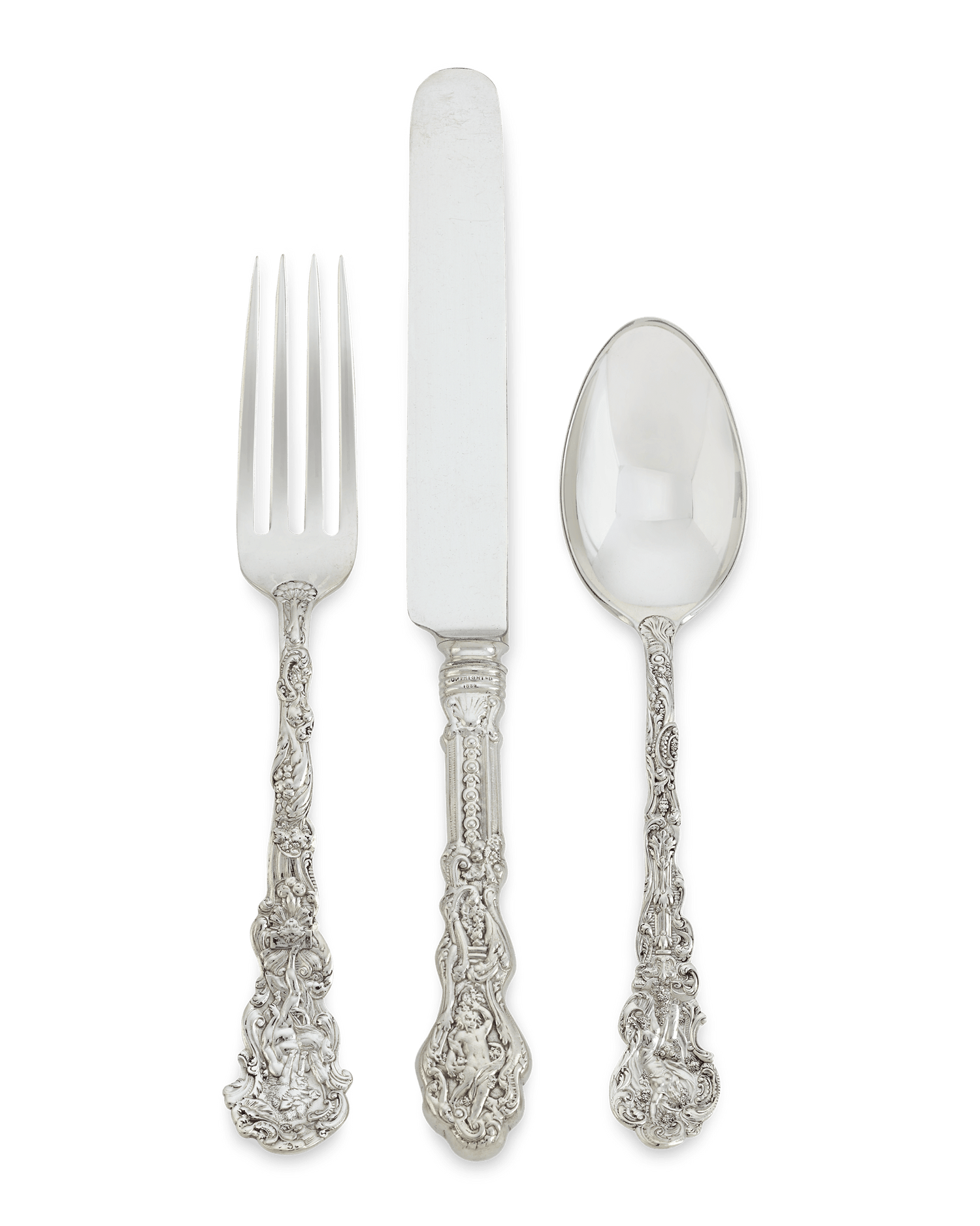 Gorham Sterling Silver Flatware Service, 705 Pieces