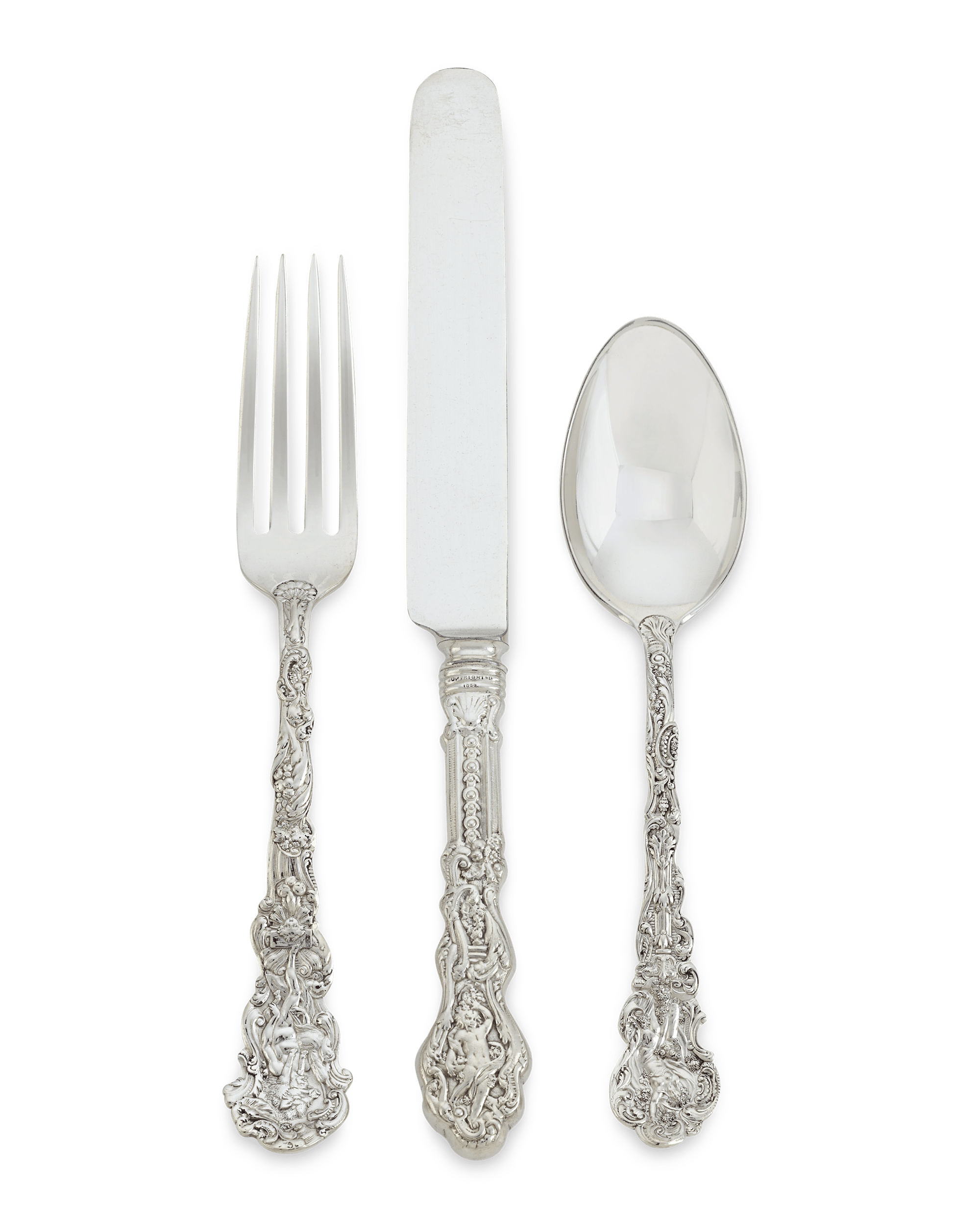 Gorham Sterling Silver Flatware Service, 764 Pieces