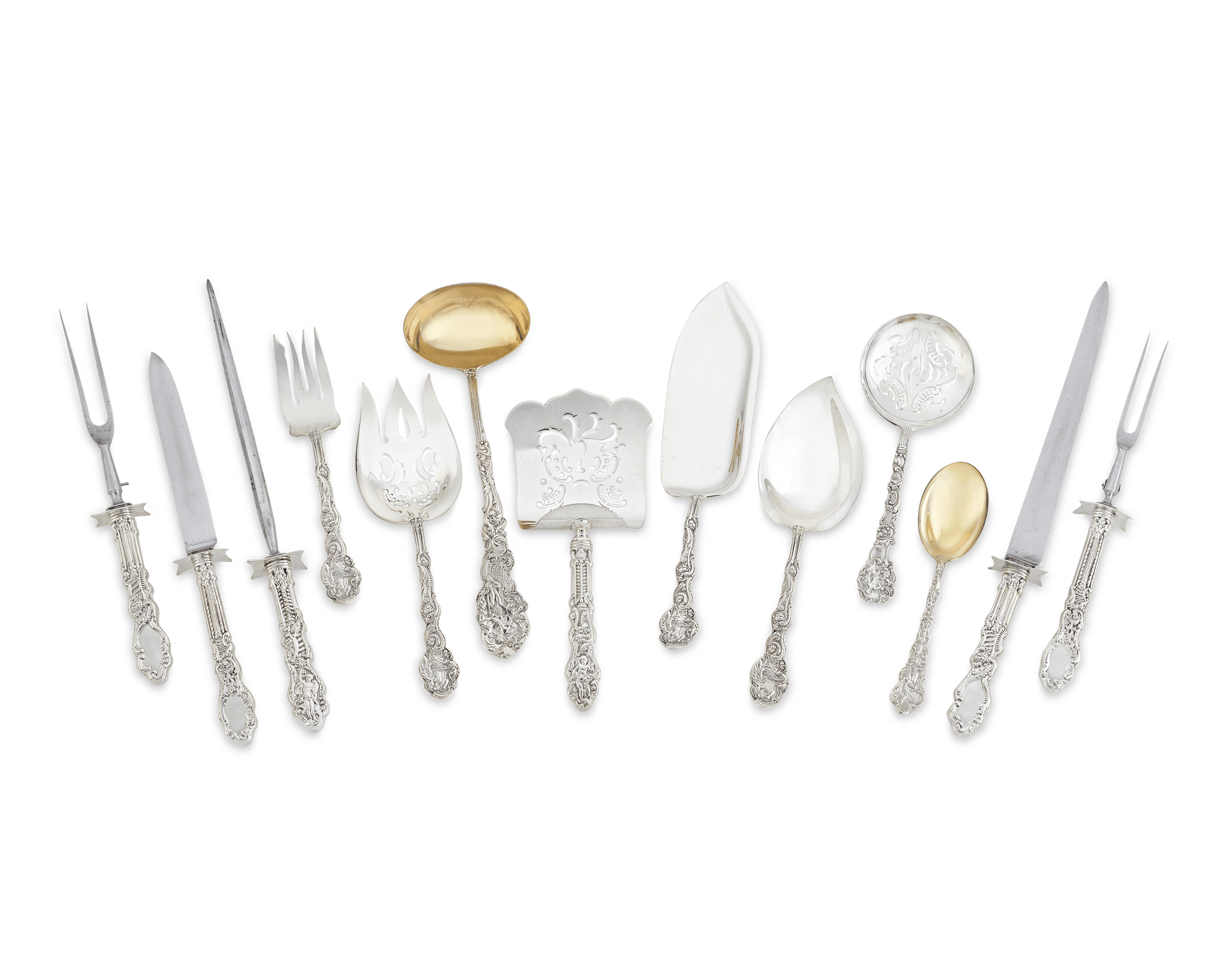 Gorham Sterling Silver Flatware Service, 764 Pieces