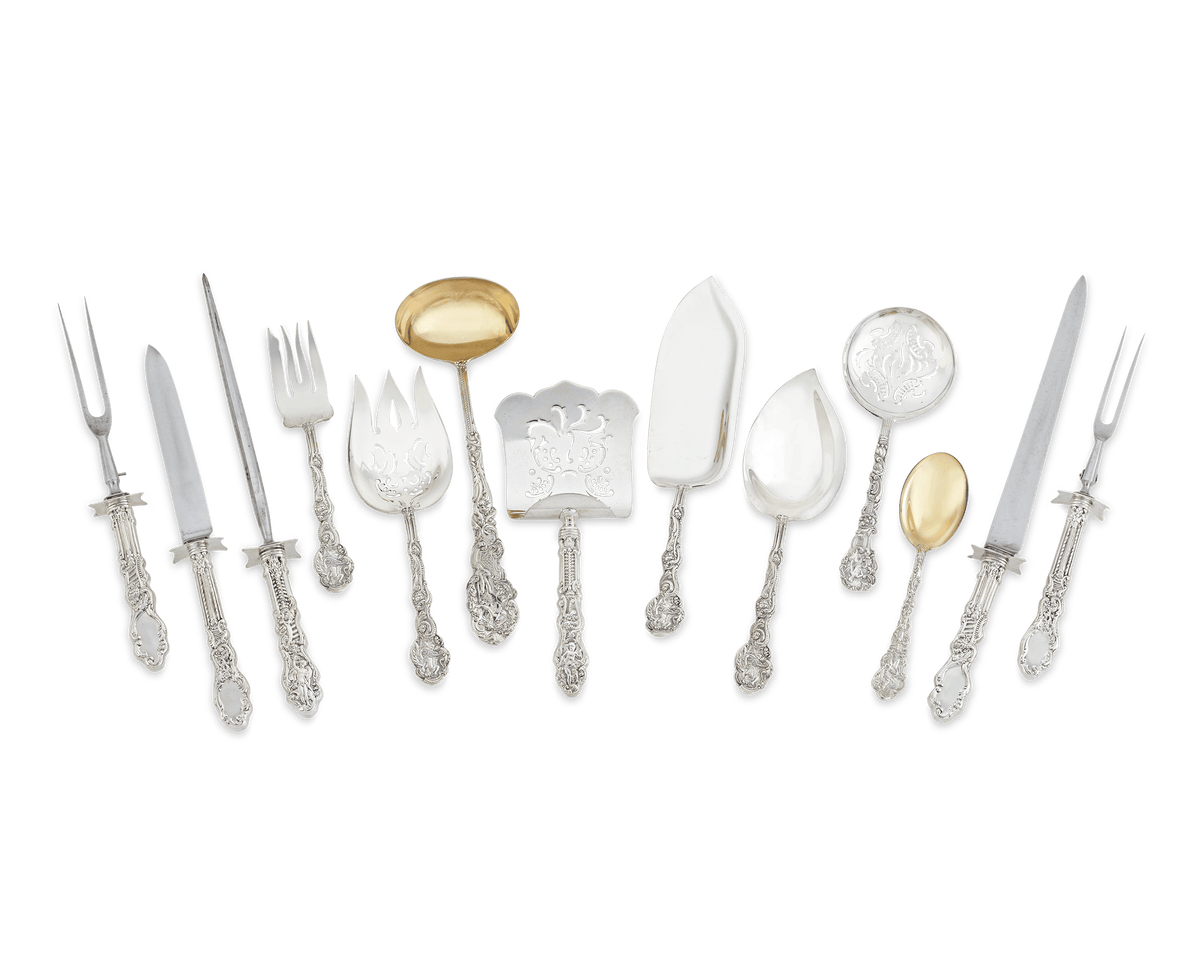 Gorham Sterling Silver Flatware Service, 764 Pieces