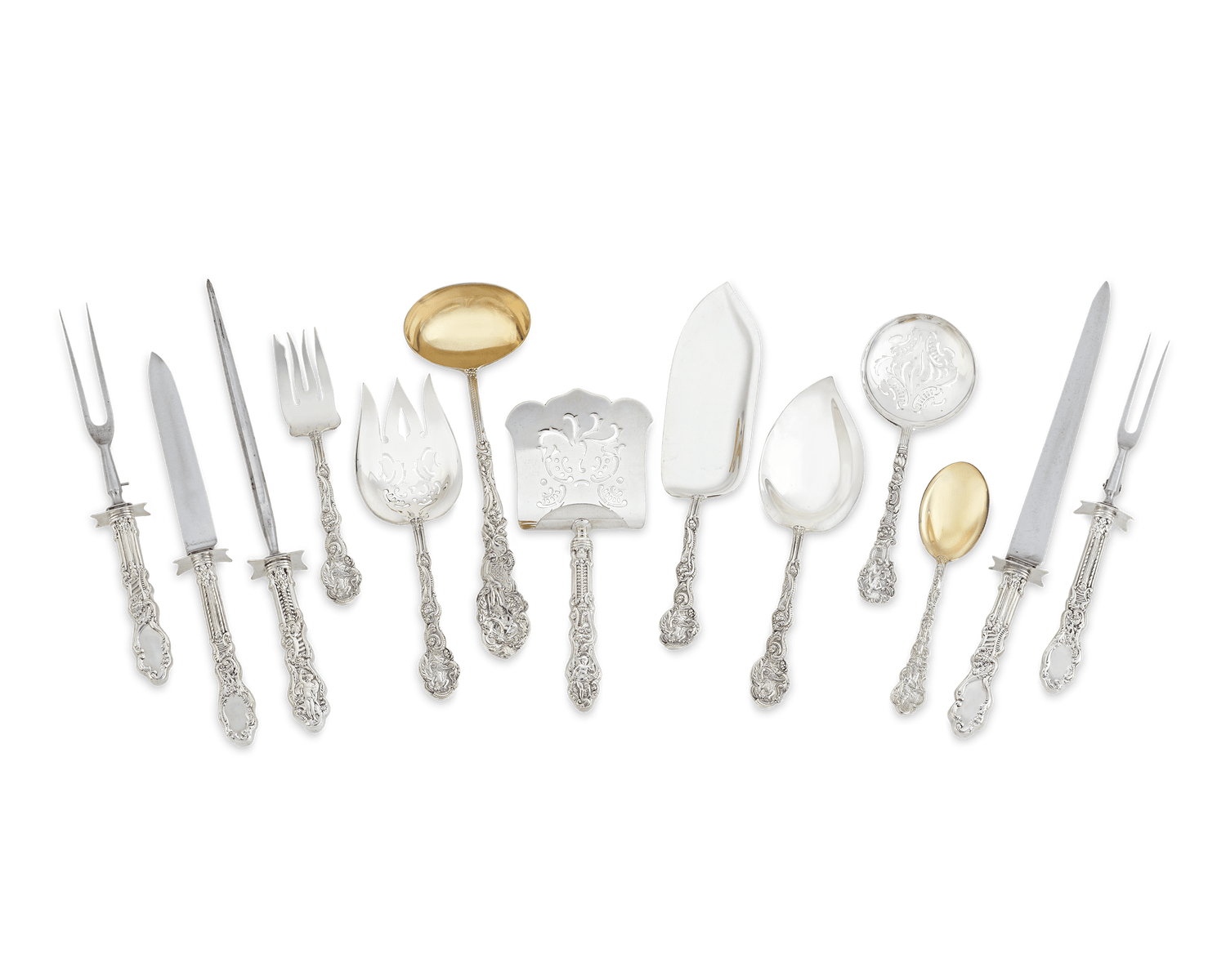 Gorham Sterling Silver Flatware Service, 705 Pieces