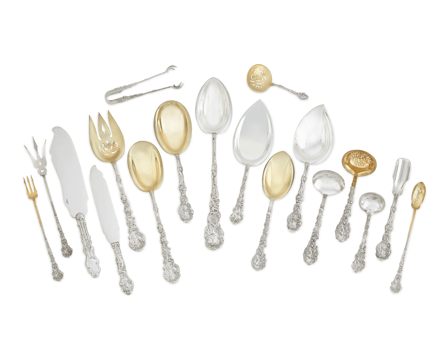 Gorham Sterling Silver Flatware Service, 705 Pieces