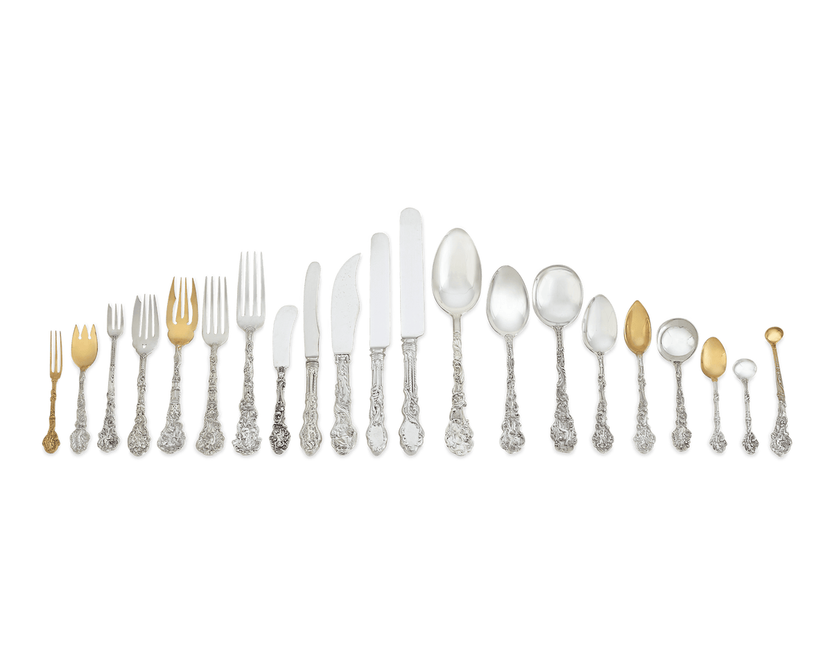 Gorham Sterling Silver Flatware Service, 764 Pieces