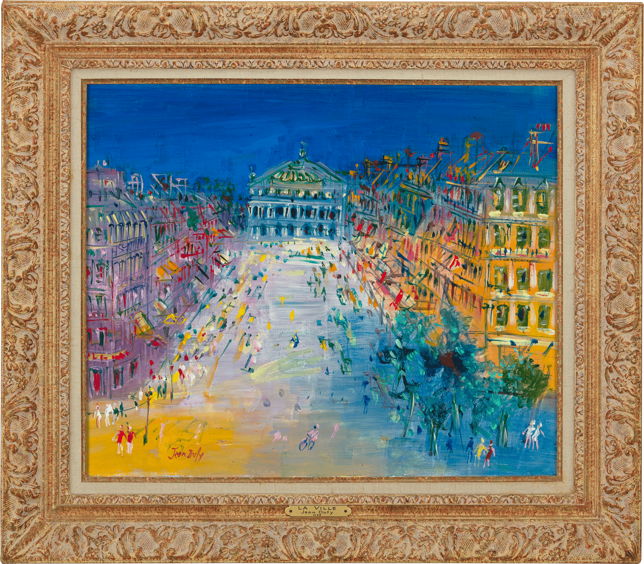 Avenue de l'Opéra by Jean Dufy