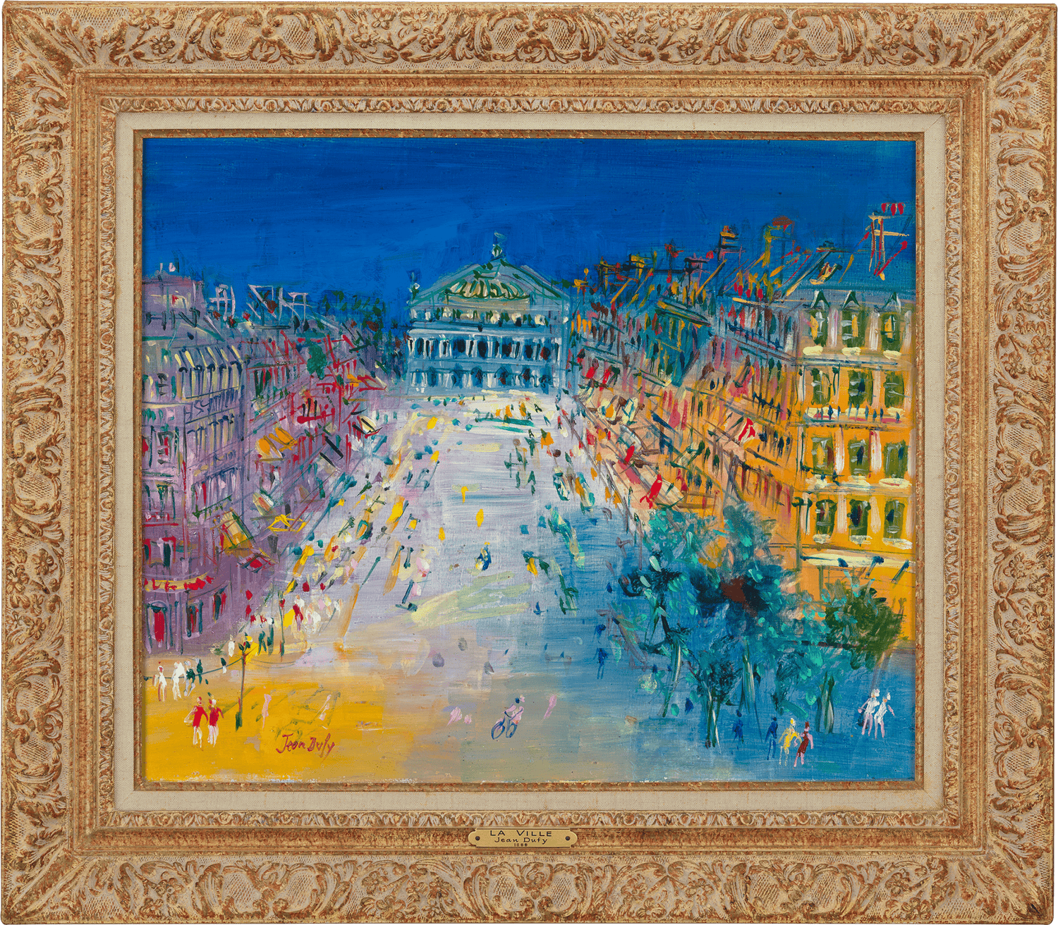 Avenue de l'Opéra by Jean Dufy