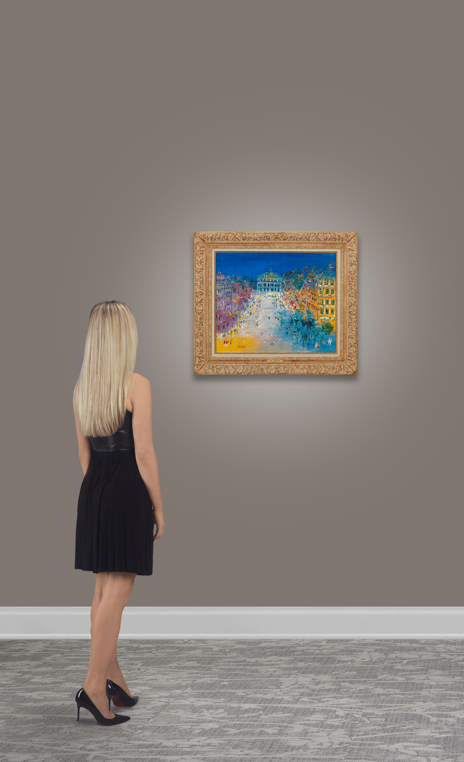 Avenue de l'Opéra by Jean Dufy